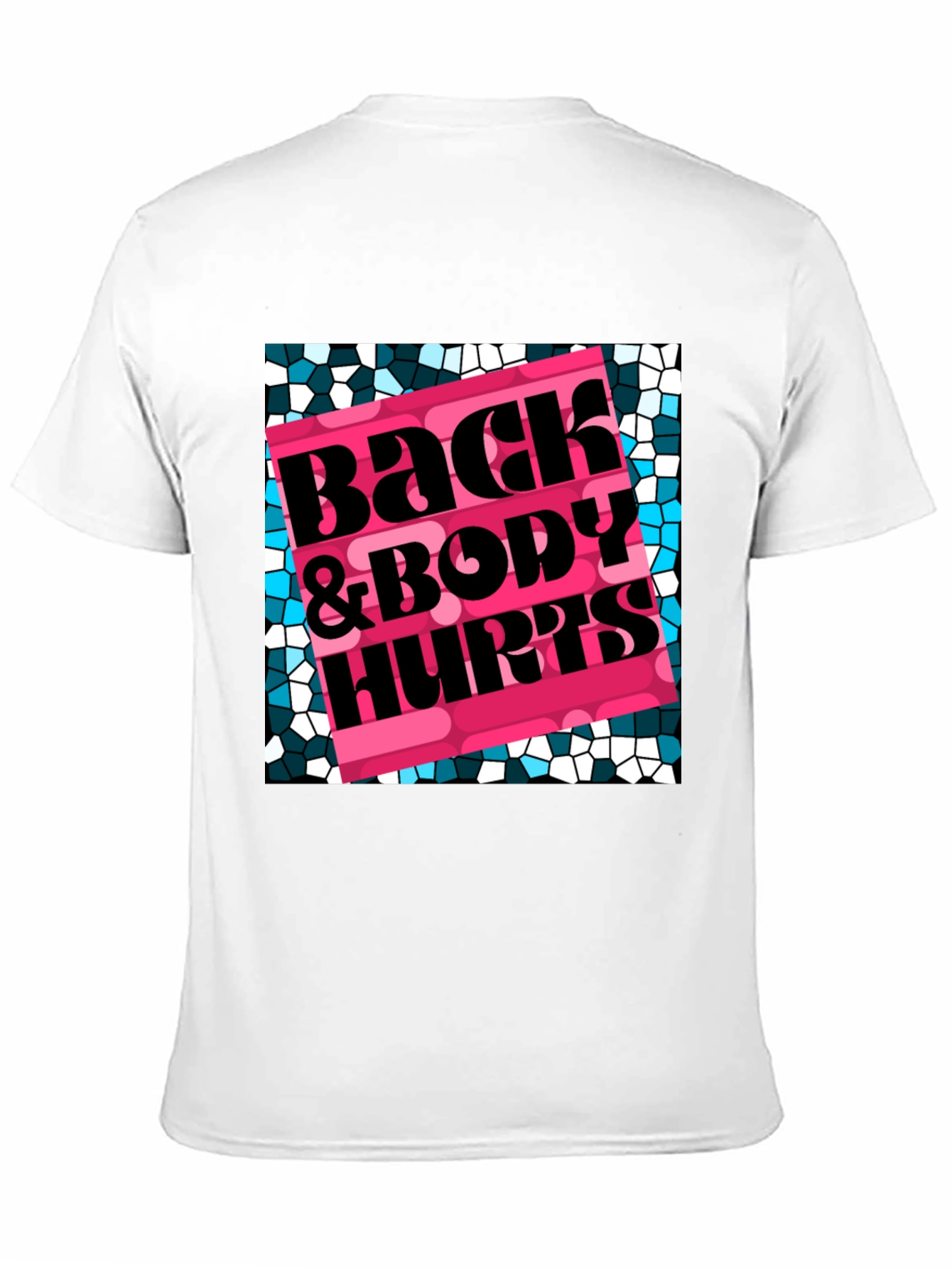 Black Back & Body Hurts Graphic T-Shirt view 11