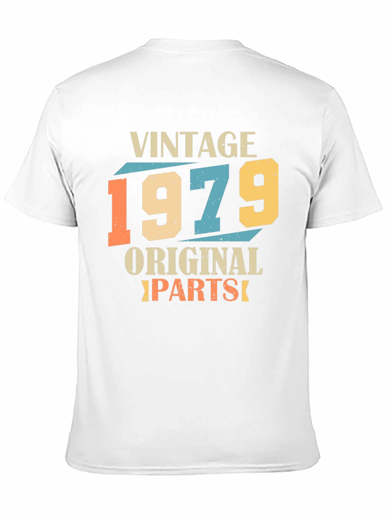 Black Vintage 1979 Original Parts Graphic T-Shirt view 11