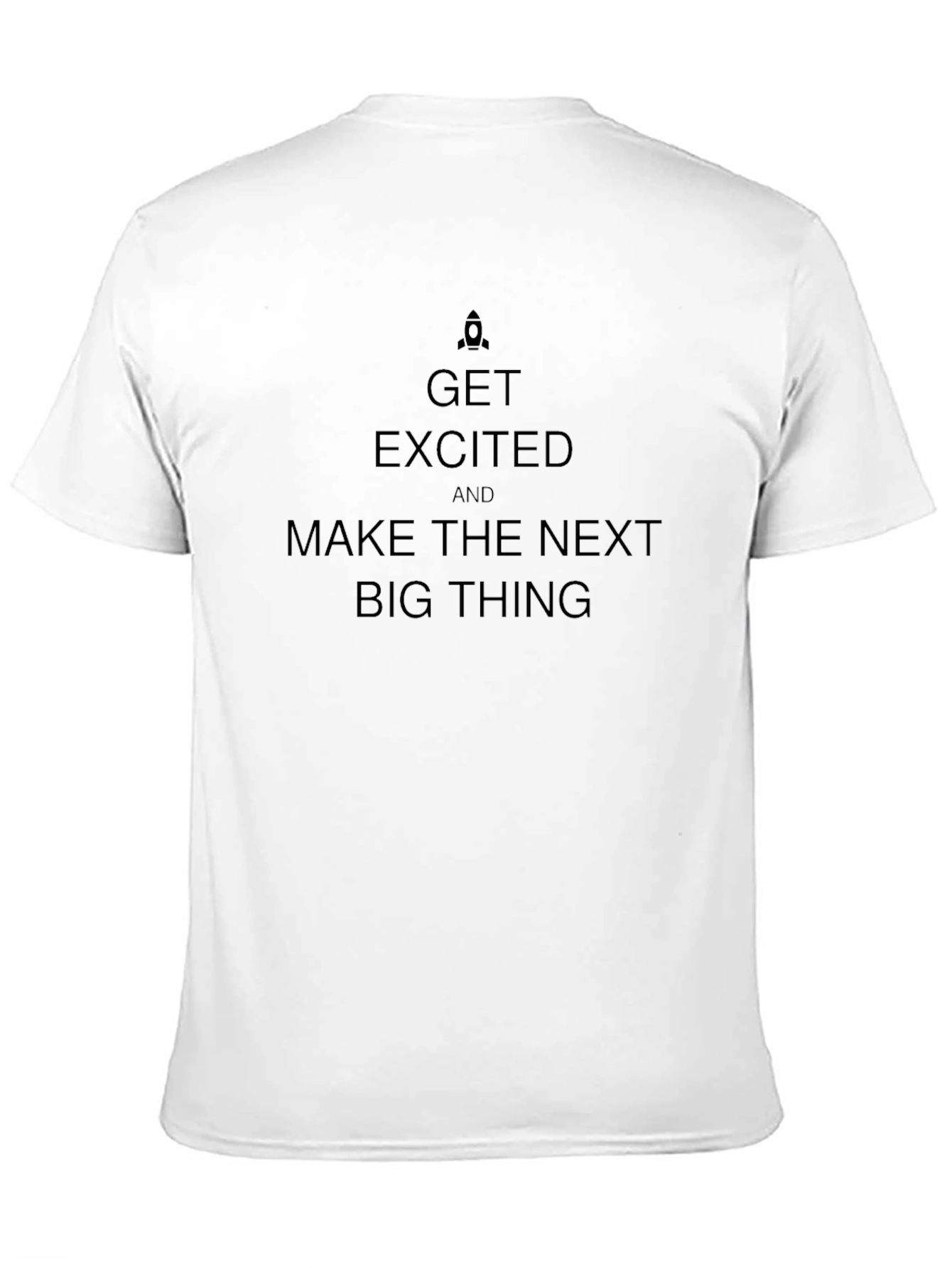 Black Motivational Graphic Tee - Make the Next Big Thing view 11