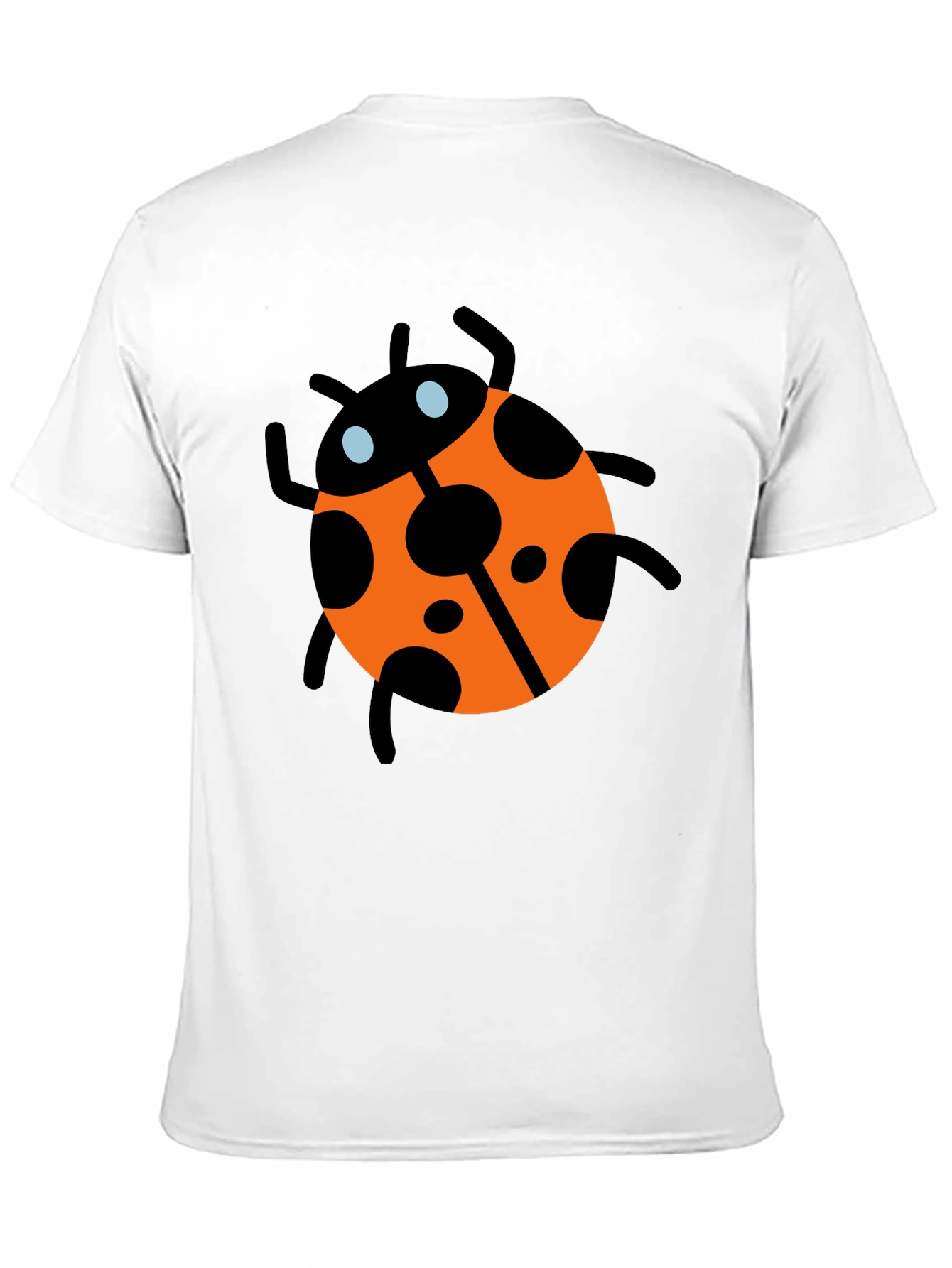 Black Ladybug Graphic Tee - Men's Black T-Shirt view 11