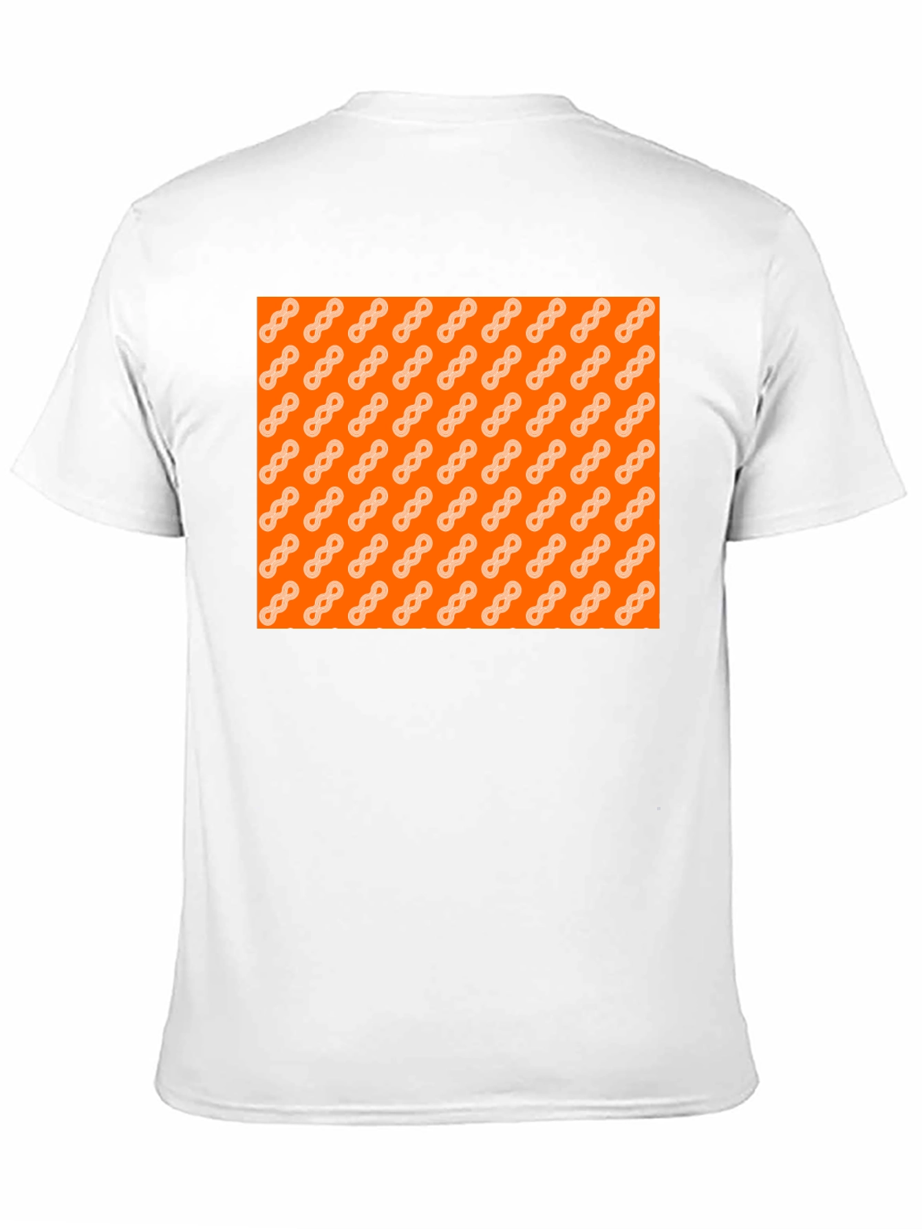 Black Graphic Patterned Crew Neck Tee view 11