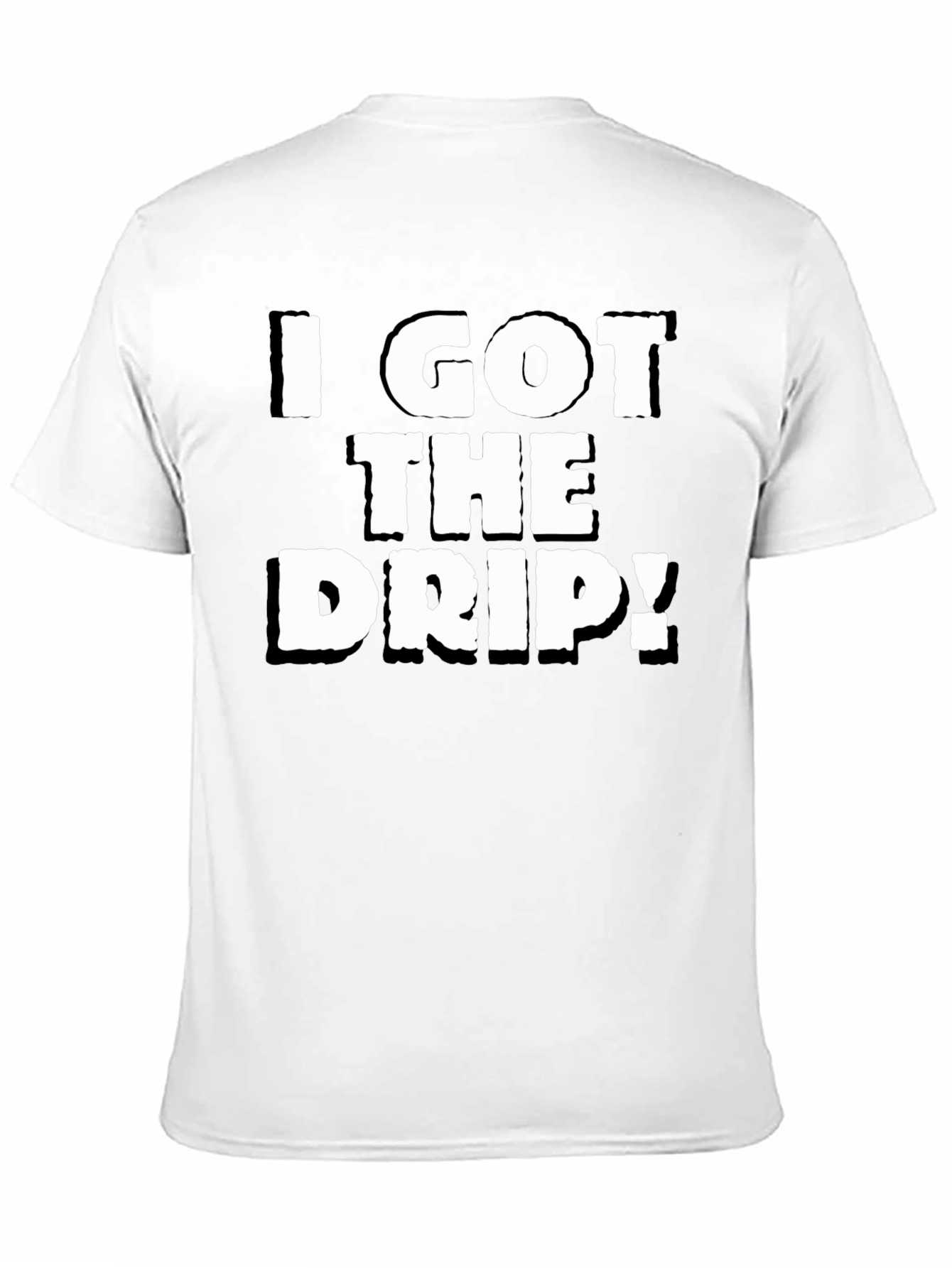 Black I Got The Drip! Black Graphic Tee view 11