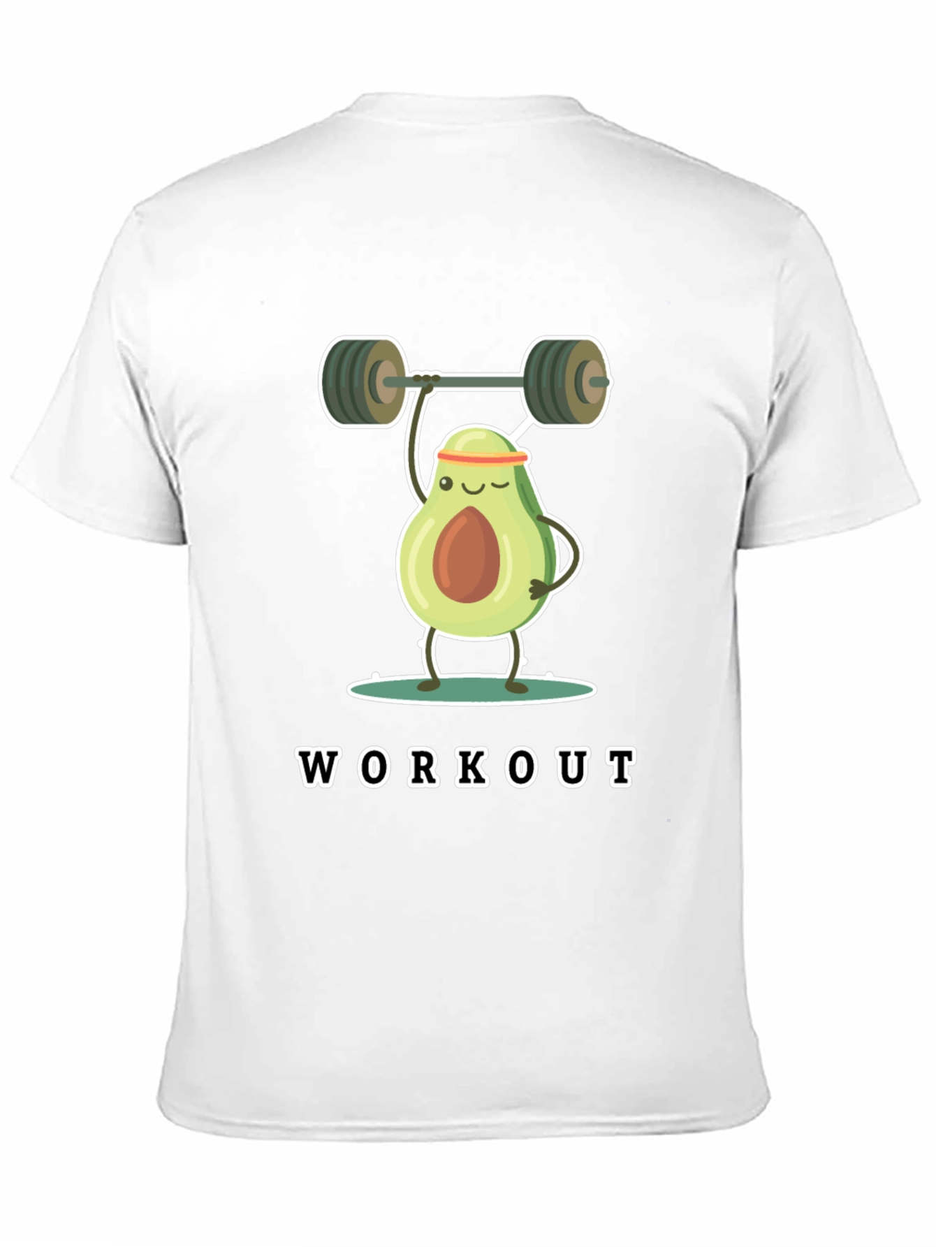 Black Avocado Workout Black T-Shirt view 11