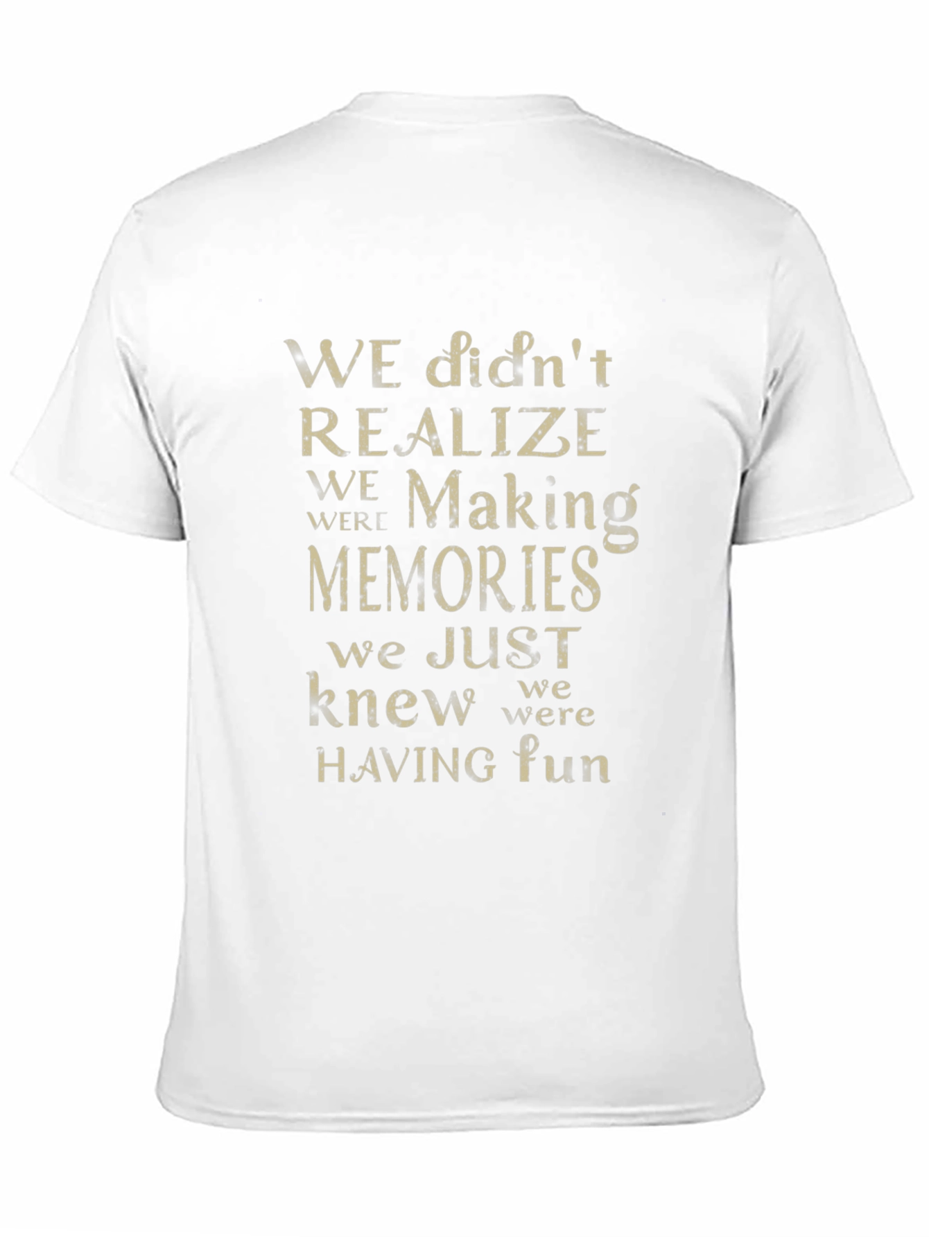 Black Making Memories T-Shirt - Black Graphic Tee view 11