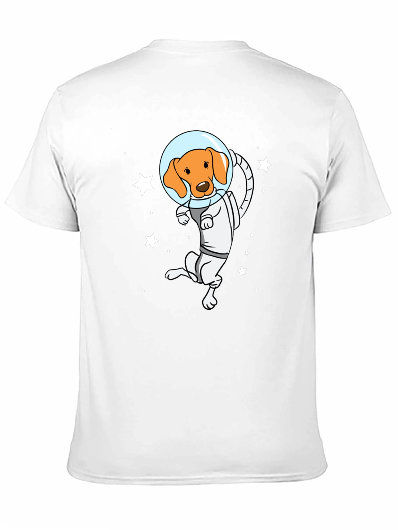 Black Dog Astronaut Graphic T-Shirt view 11