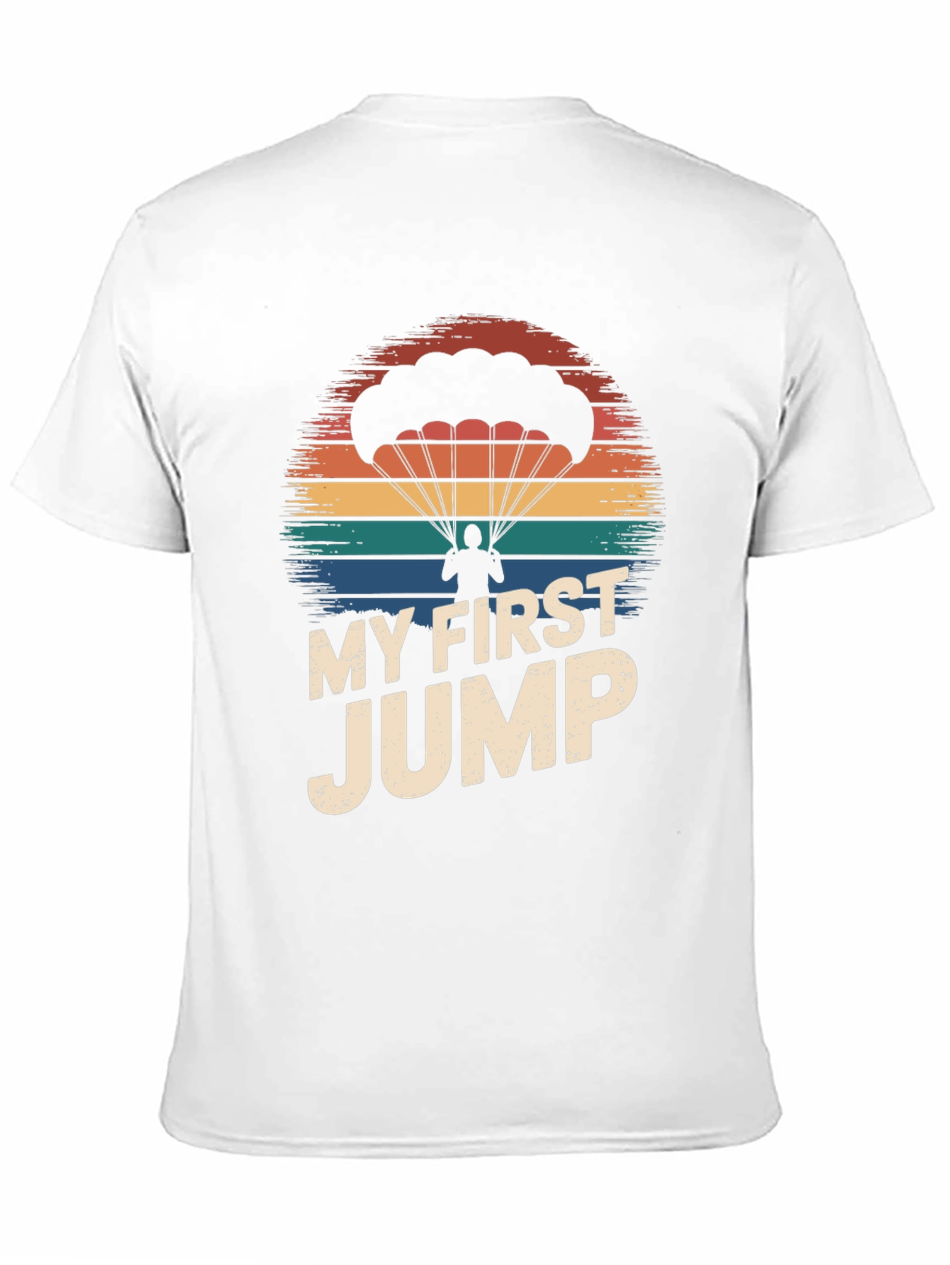 Black My First Jump Graphic Tee - Skydiving Shirt view 11