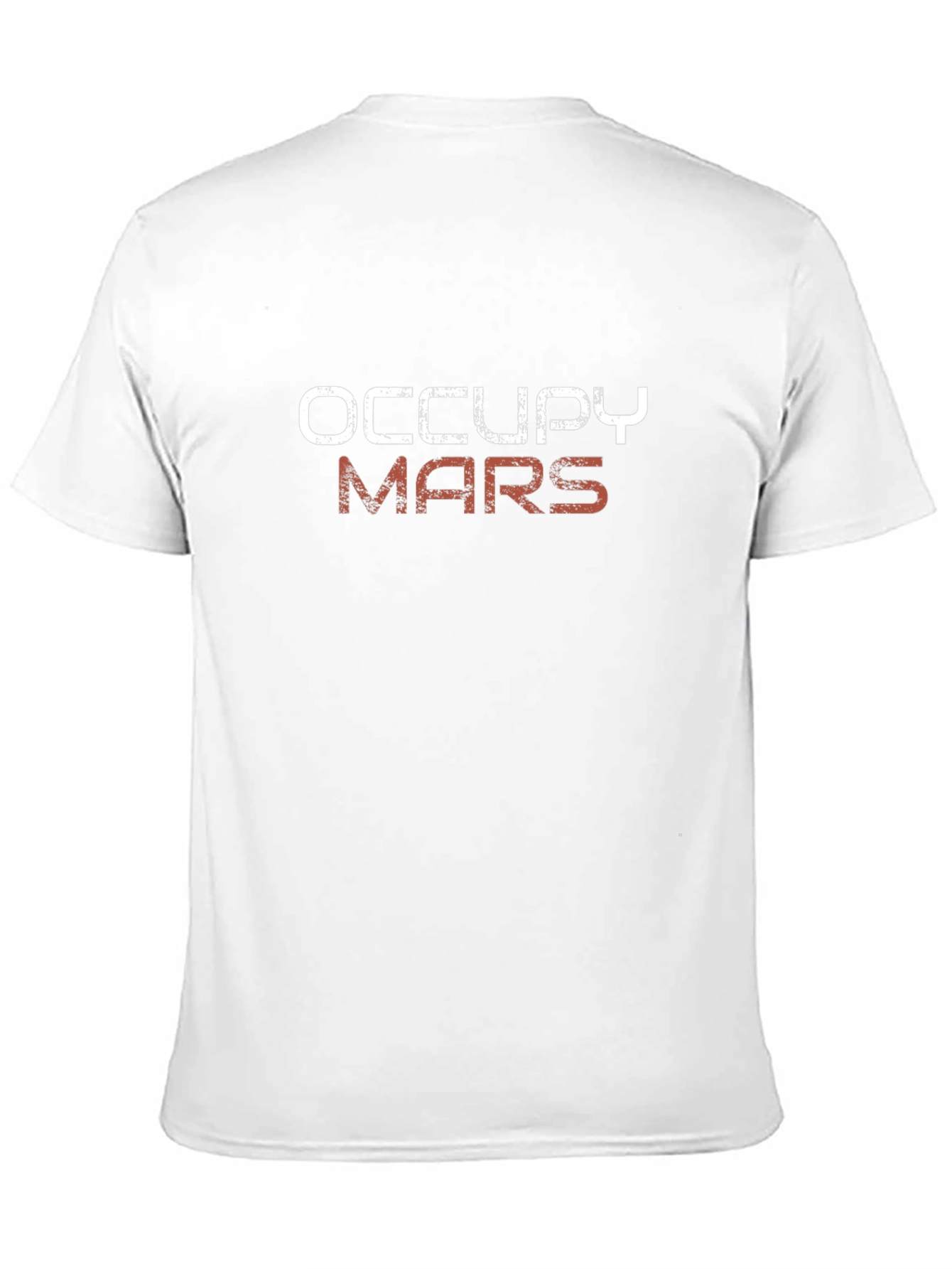 Black Occupy Mars T-Shirt - Sci-Fi Space Tee view 11