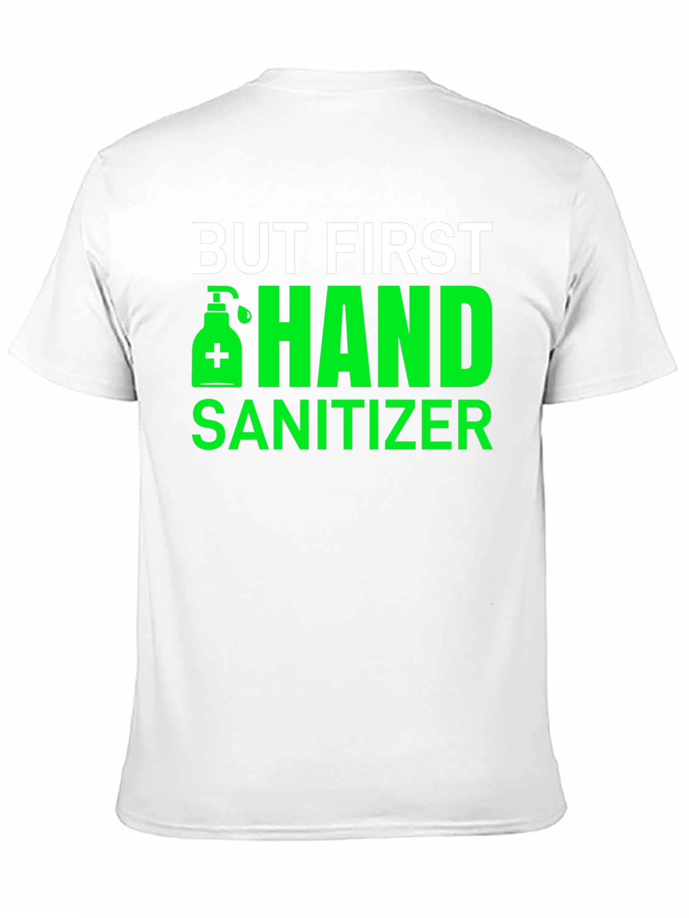 Black But First Hand Sanitizer Black Tee view 11