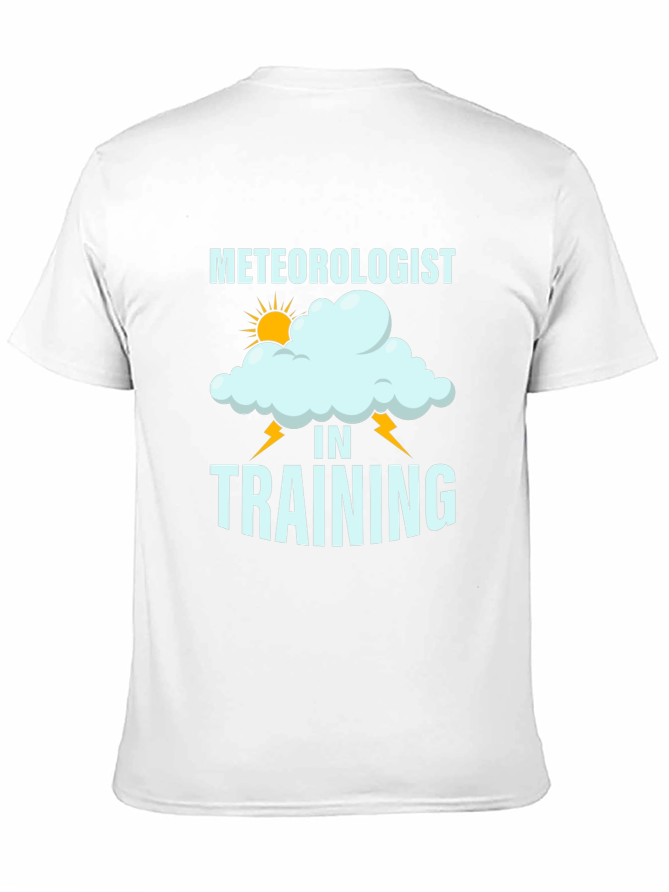 Black Meteorologist in Training T-Shirt Funny Weather Tee view 11