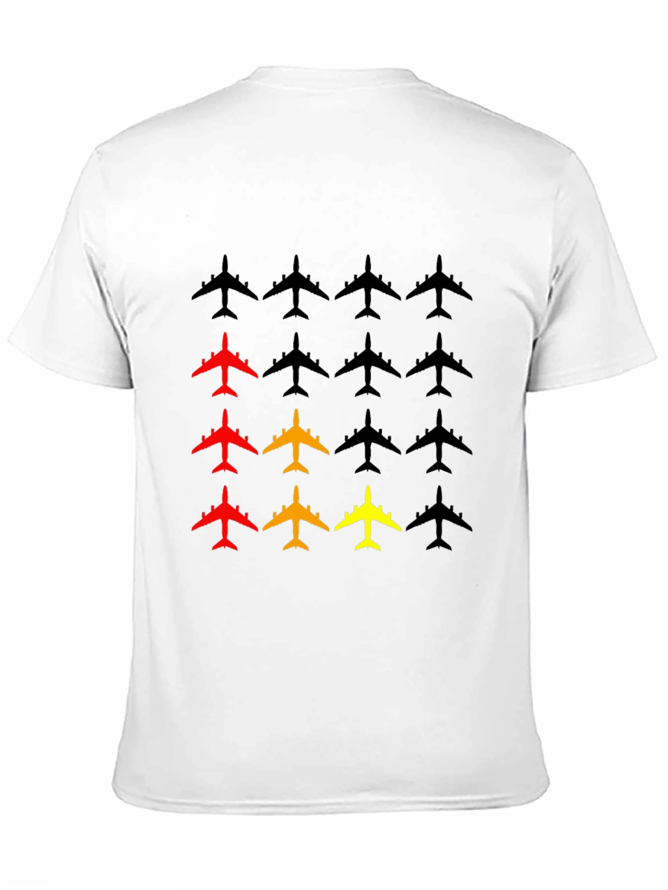 Black Airplane T-Shirt - Graphic Tee for Aviation Enthusiasts view 11