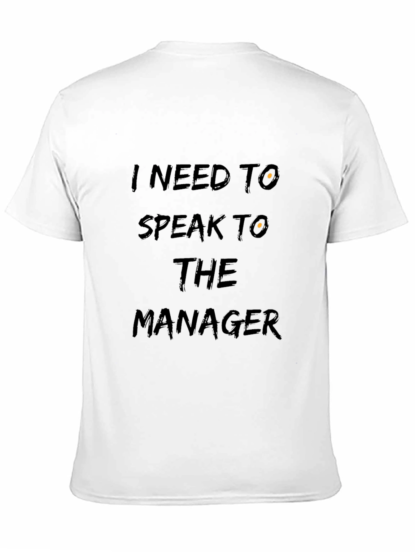 Black I Need To Speak To The Manager Graphic T-Shirt view 11