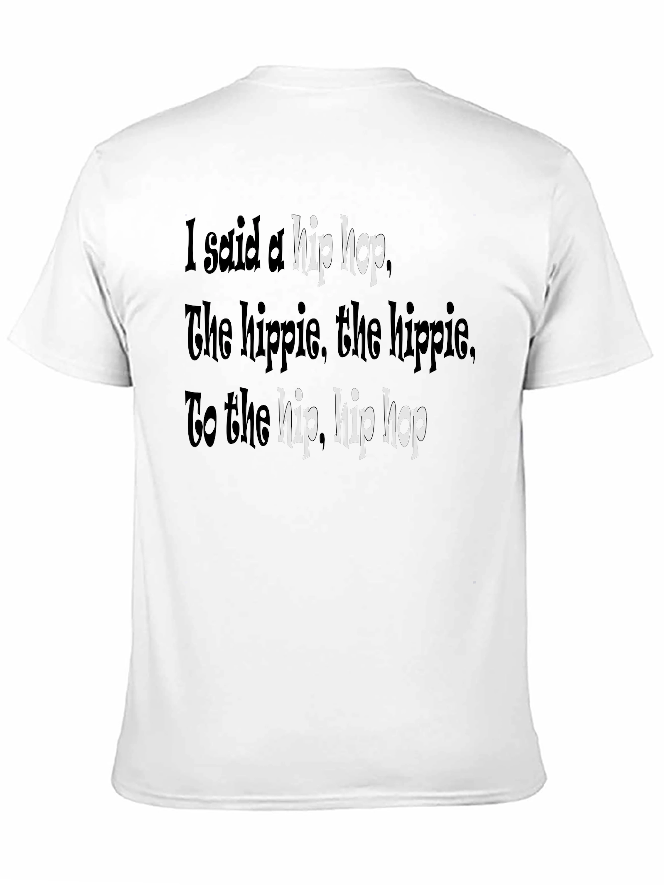 Hip Hop Lyric T-Shirt - Iconic 80s Style - 11