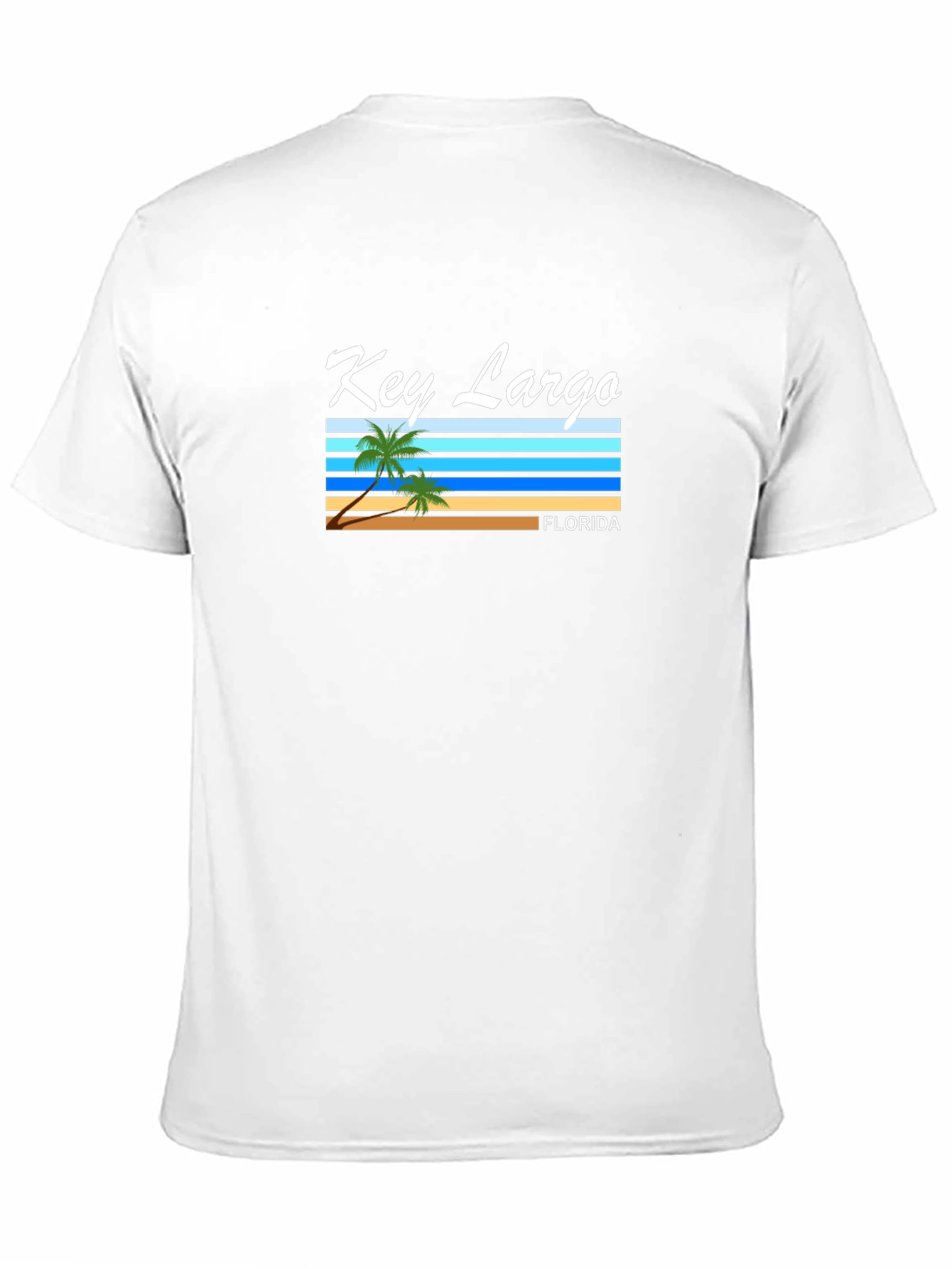 Black Key Largo Florida Graphic T-Shirt view 11