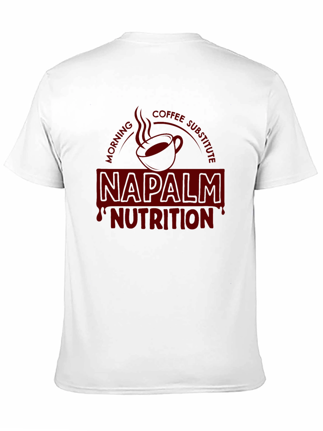 Black Napalm Nutrition Graphic T-Shirt view 11