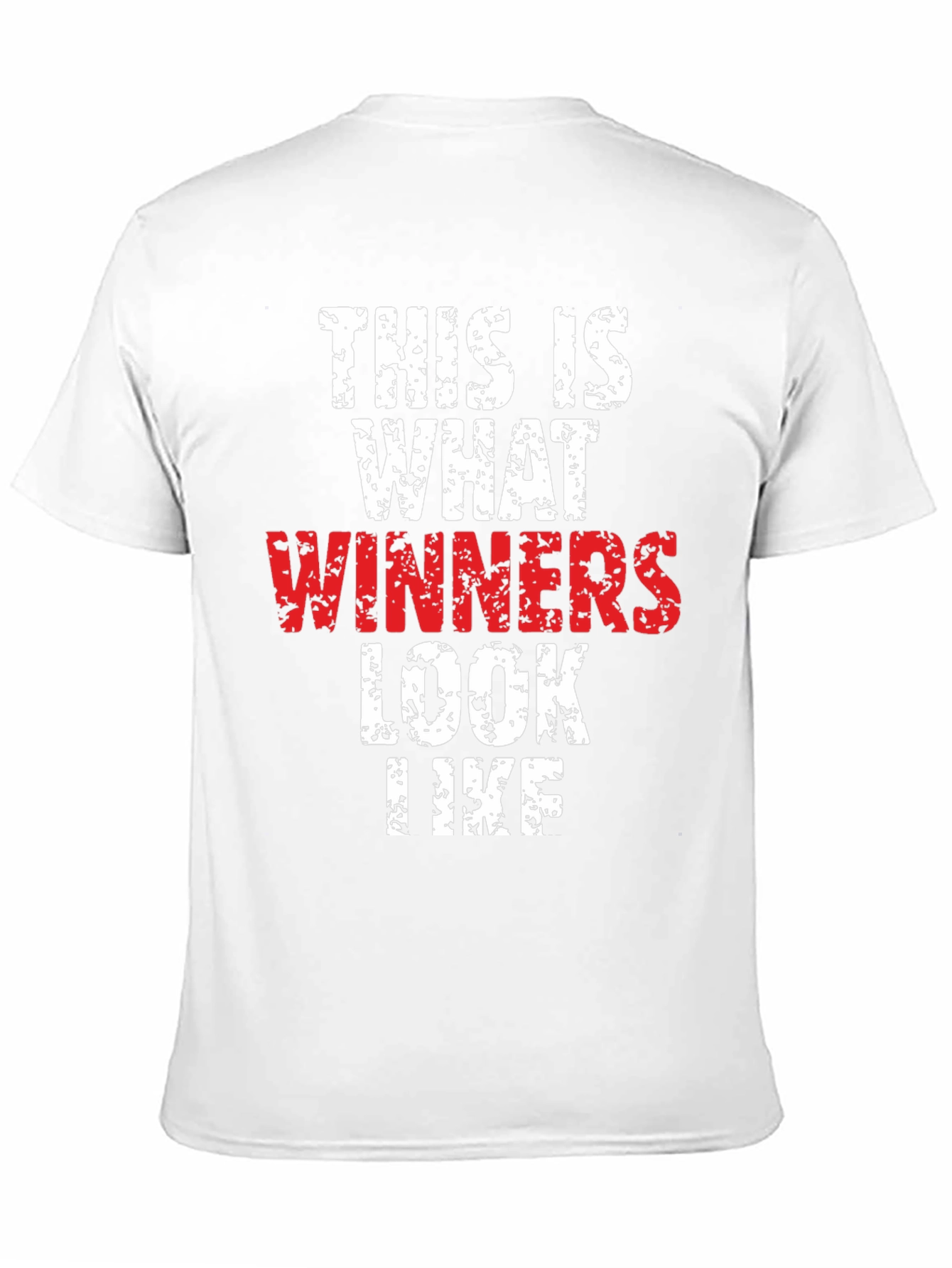 Black Winners T-Shirt - Motivational Black Tee view 11