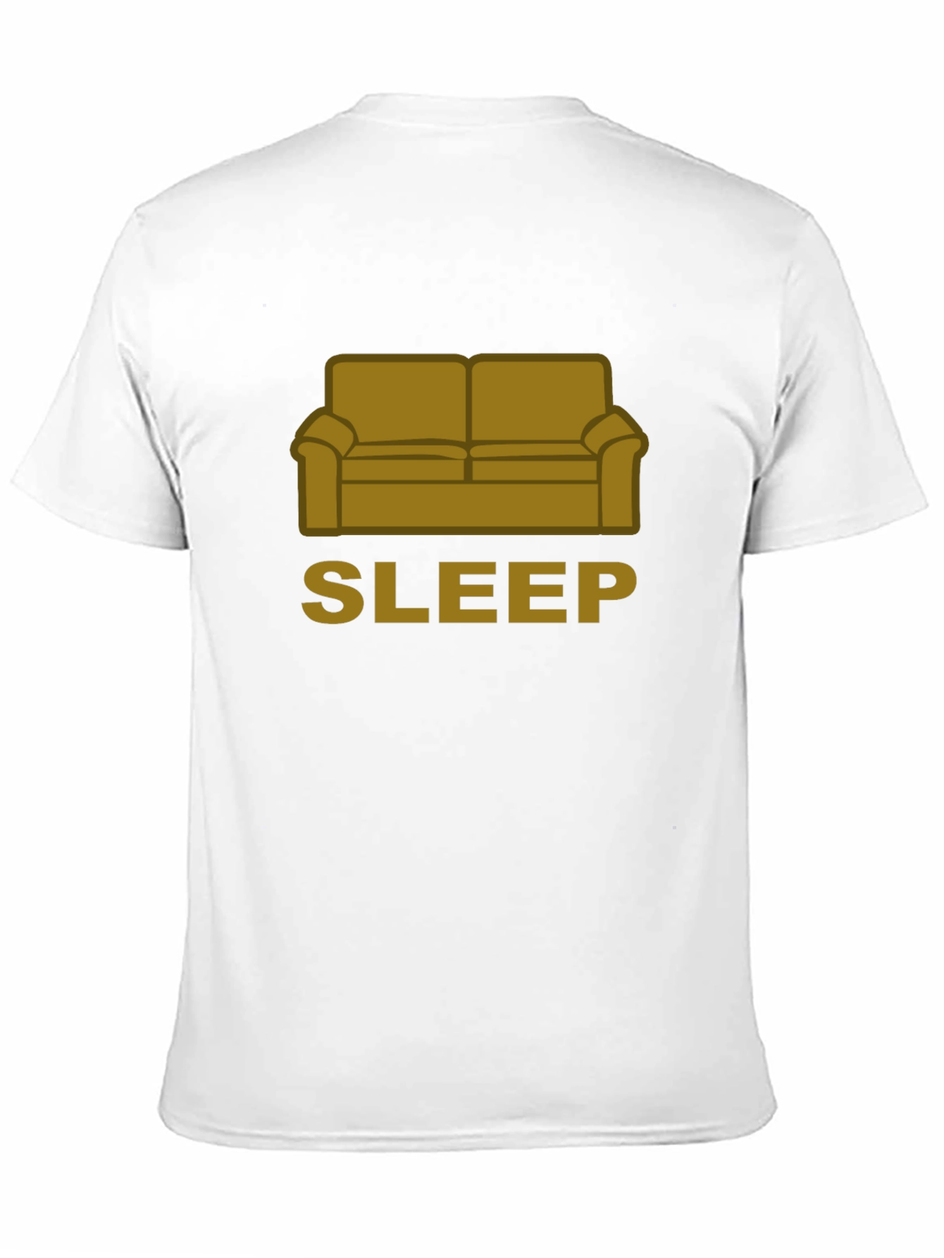 Black Couch Sleep T-Shirt - Relaxing Comfort Style view 11