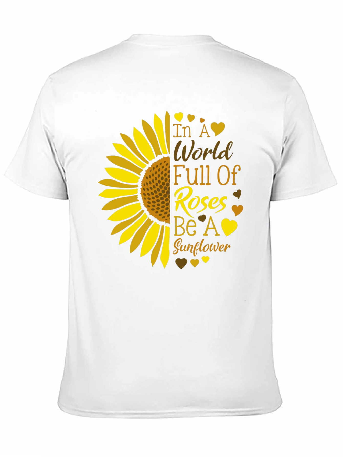 Black Sunflower Graphic Tee - Be a Sunflower! view 11
