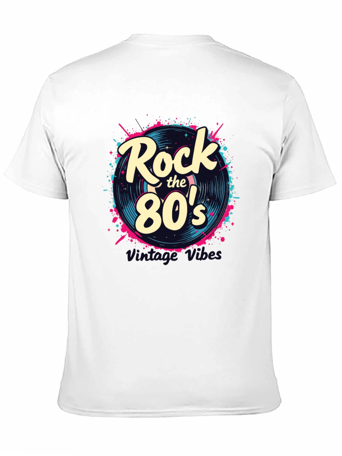 Black Rock the 80's Vintage Graphic Tee view 11