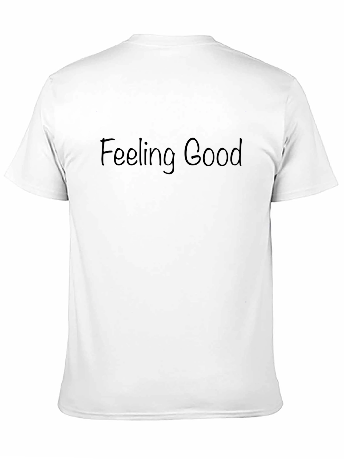 Black Feeling Good Black T-Shirt view 11