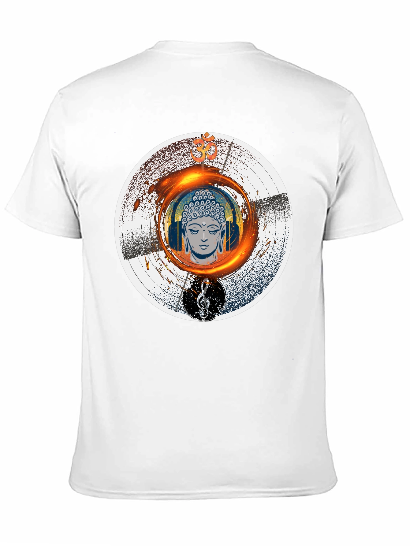 Buddha Music T-Shirt - Meditation Zen Graphic Tee - 11