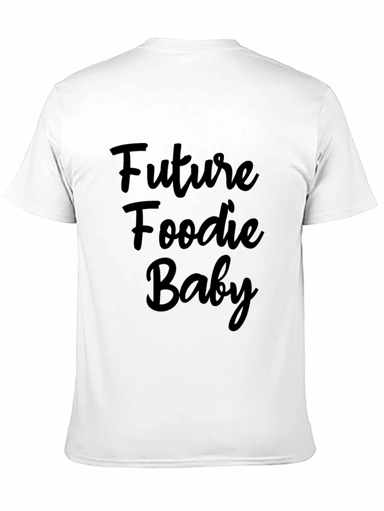 Black Future Foodie Baby Black T-Shirt view 11