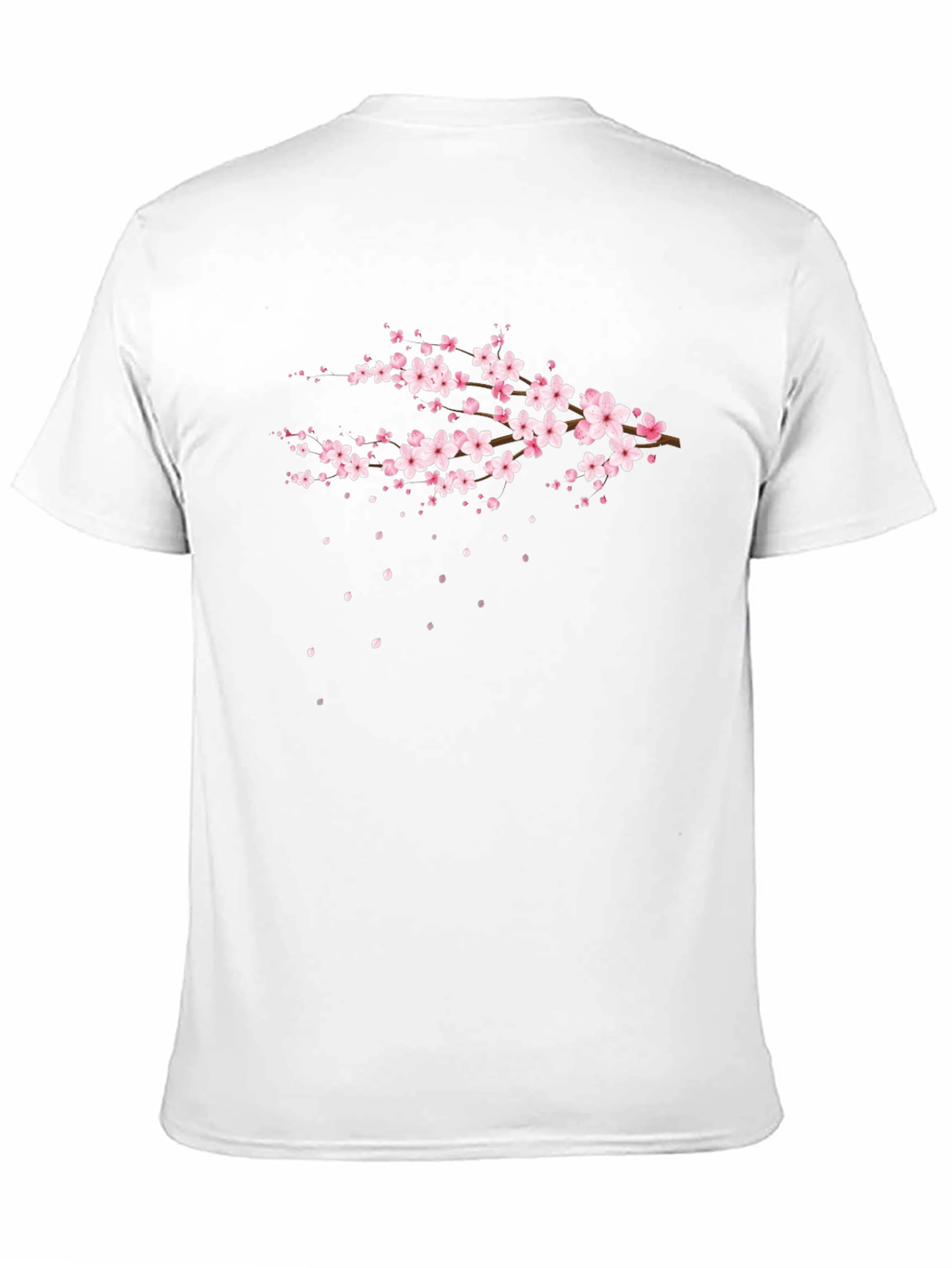 Black Sakura Blossom Graphic T-Shirt - Stylish Black Tee view 11