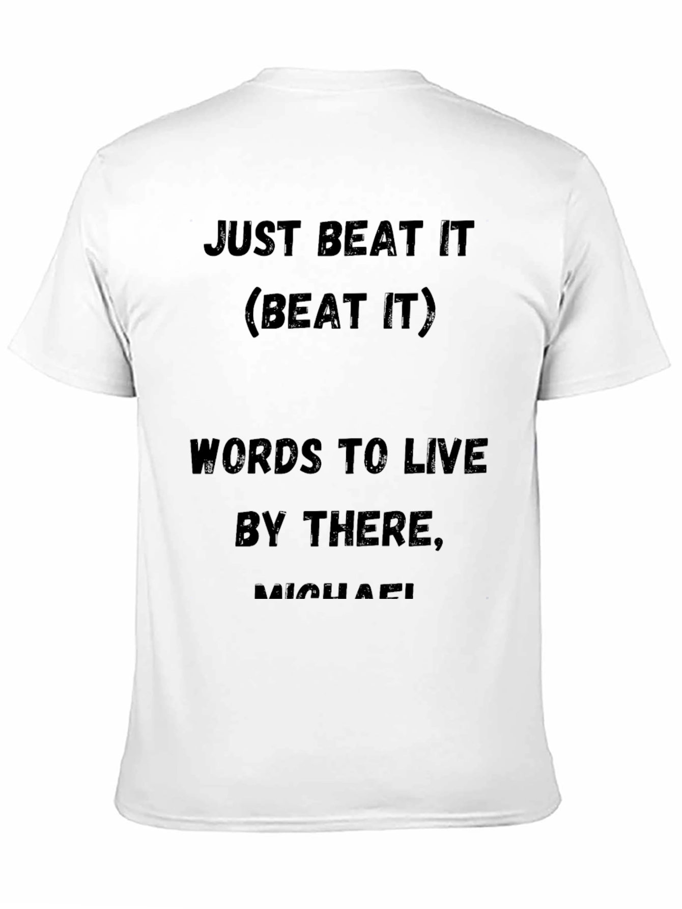 Just Beat It Funny Slogan Graphic T-Shirt - 11