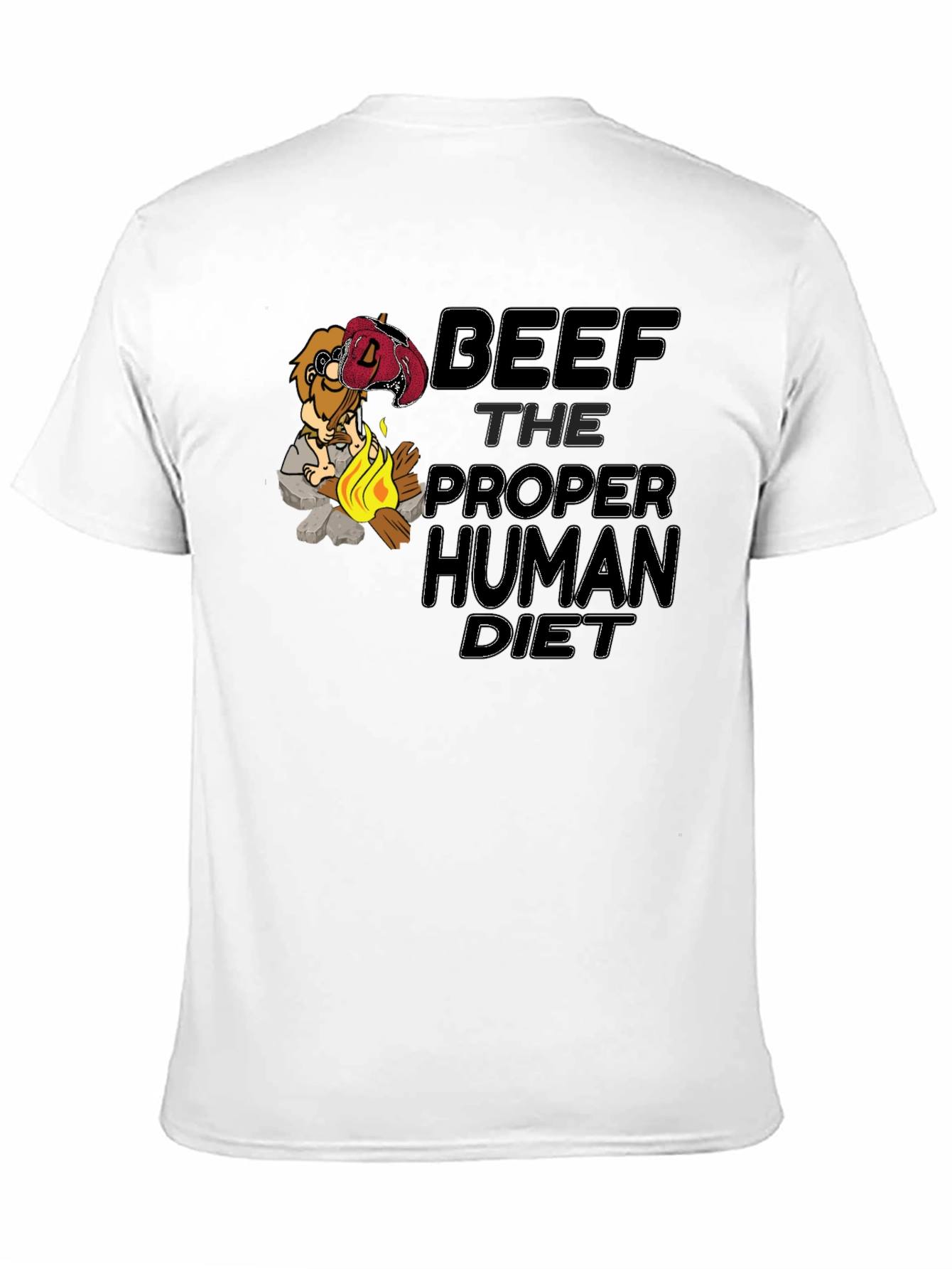 Black Beef: The Proper Human Diet T-Shirt view 11