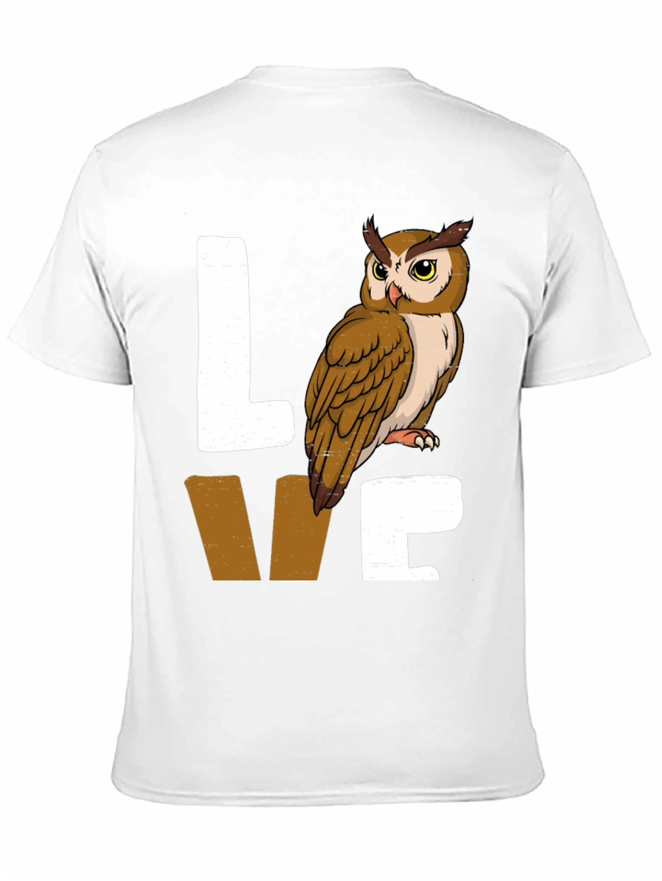 Black Owl Lover Graphic Tee - Black Cotton Blend view 11