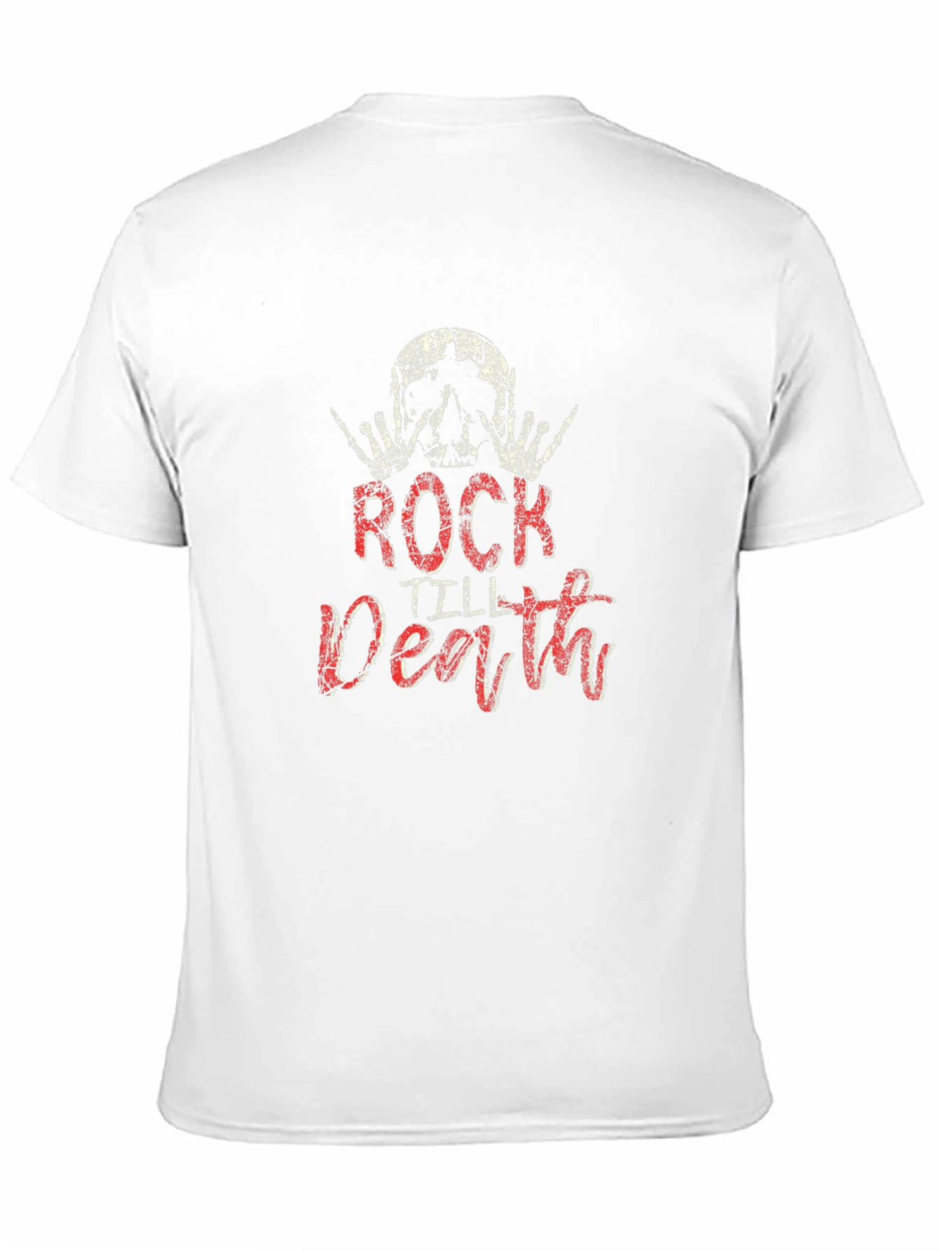 Black Rock Till Death Graphic Print Men's T-Shirt view 11