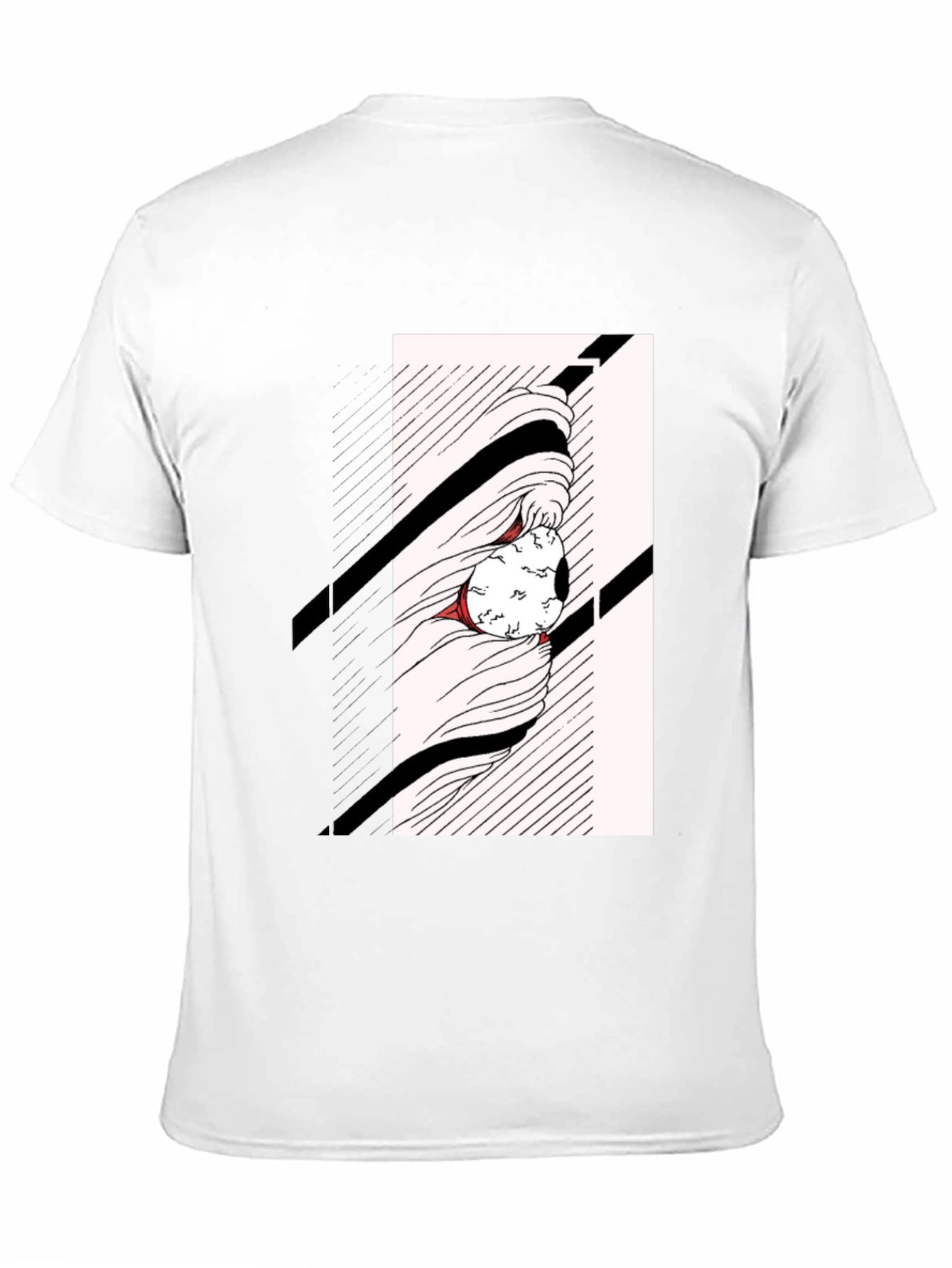 Black Eye Graphic Black T-Shirt - Unique Design view 11