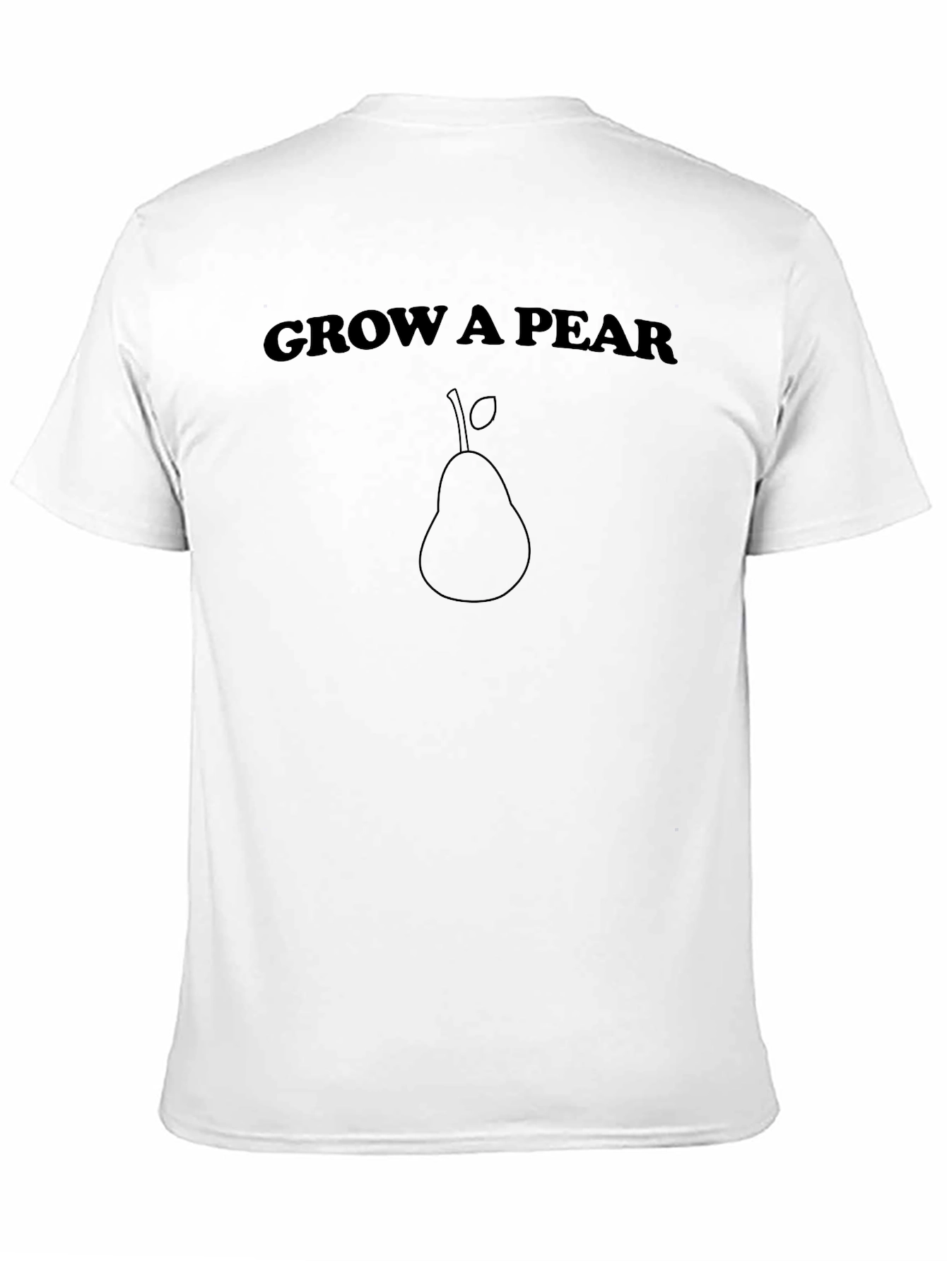 Black Grow A Pear Graphic Tee view 11