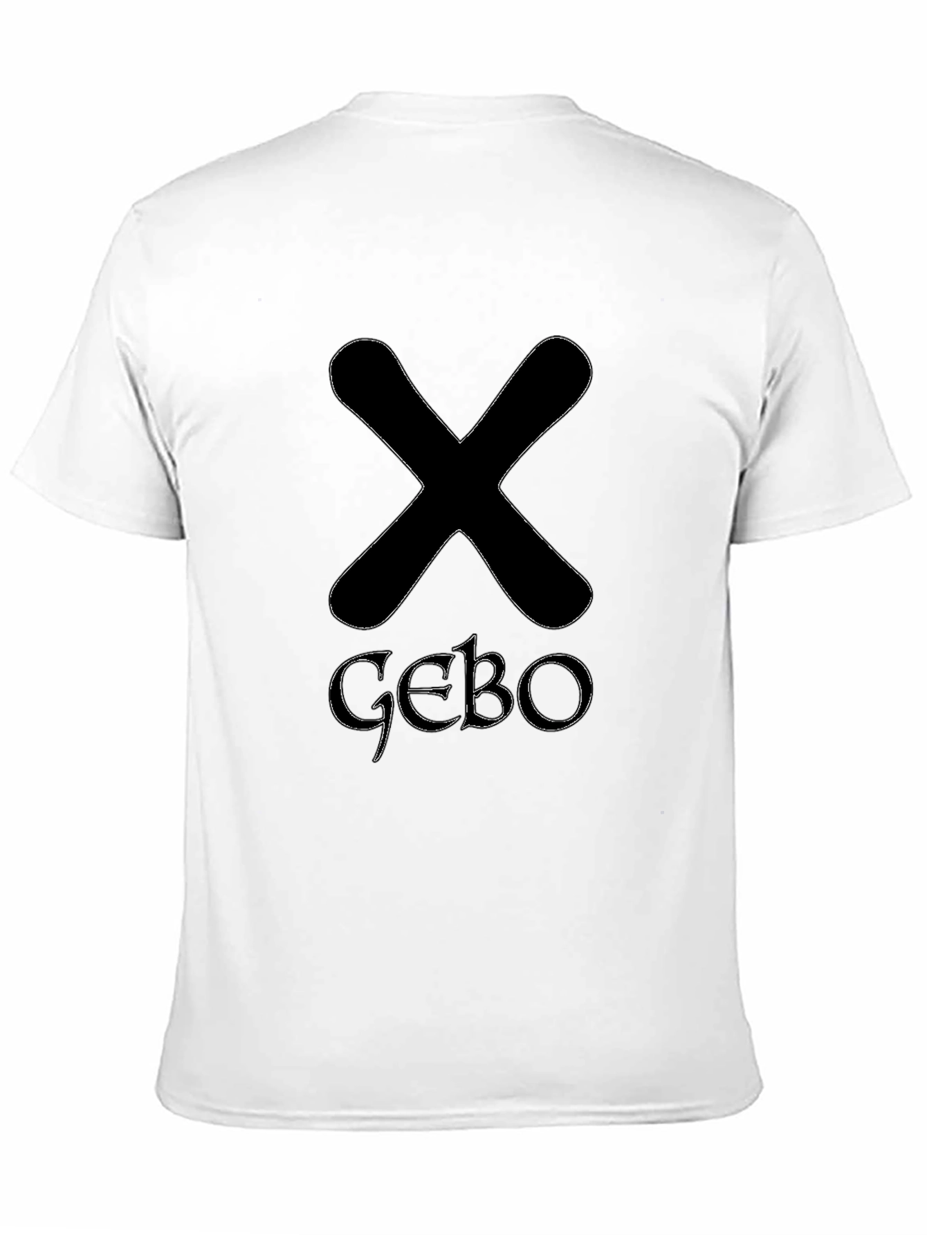 Black T-Shirt with Runes - 11