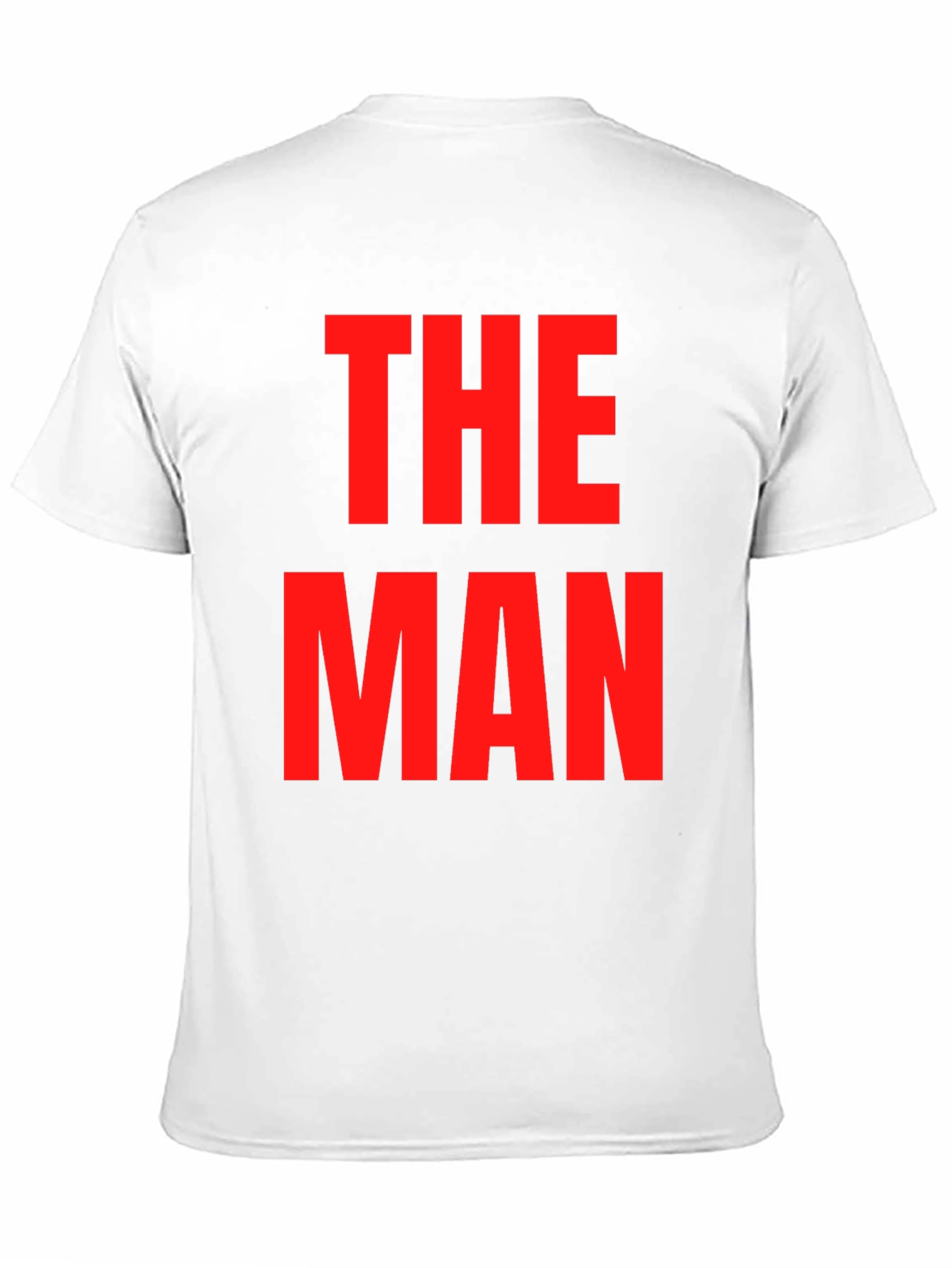 Black The Man Graphic Tee - Bold Statement Shirt view 11