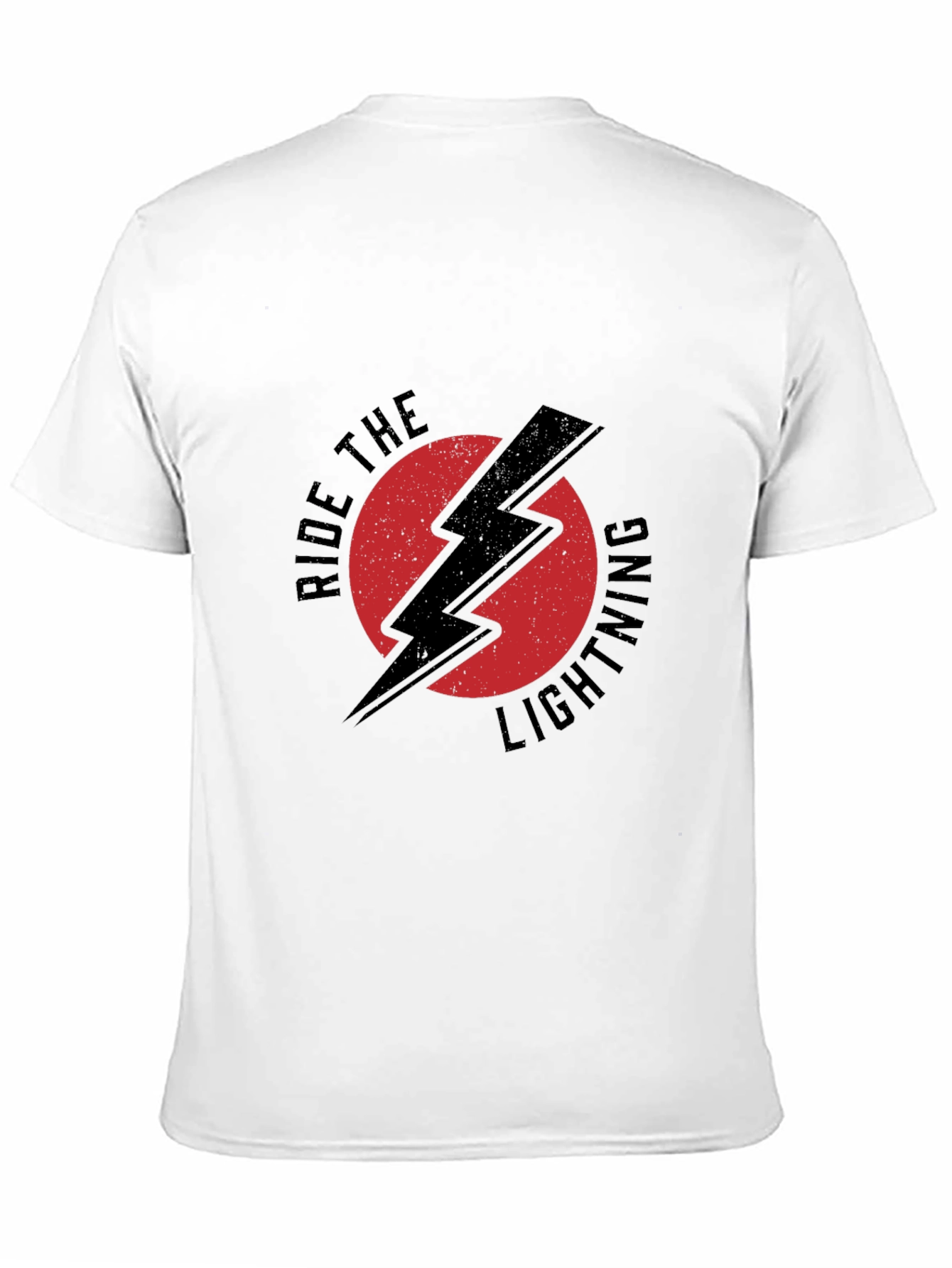 Black Ride The Lightning Graphic Tee - Black view 11
