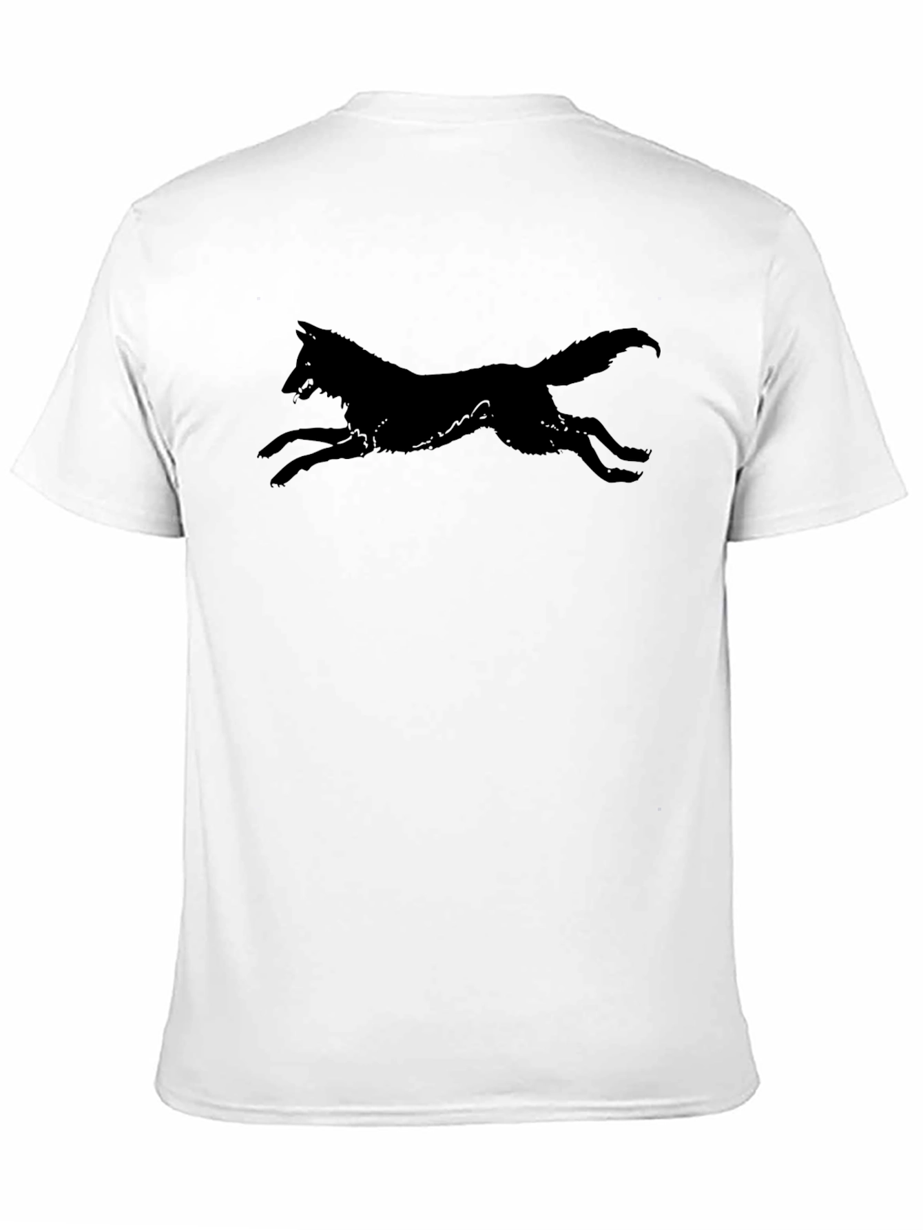 Black Black Coyote Silhouette T-Shirt view 11
