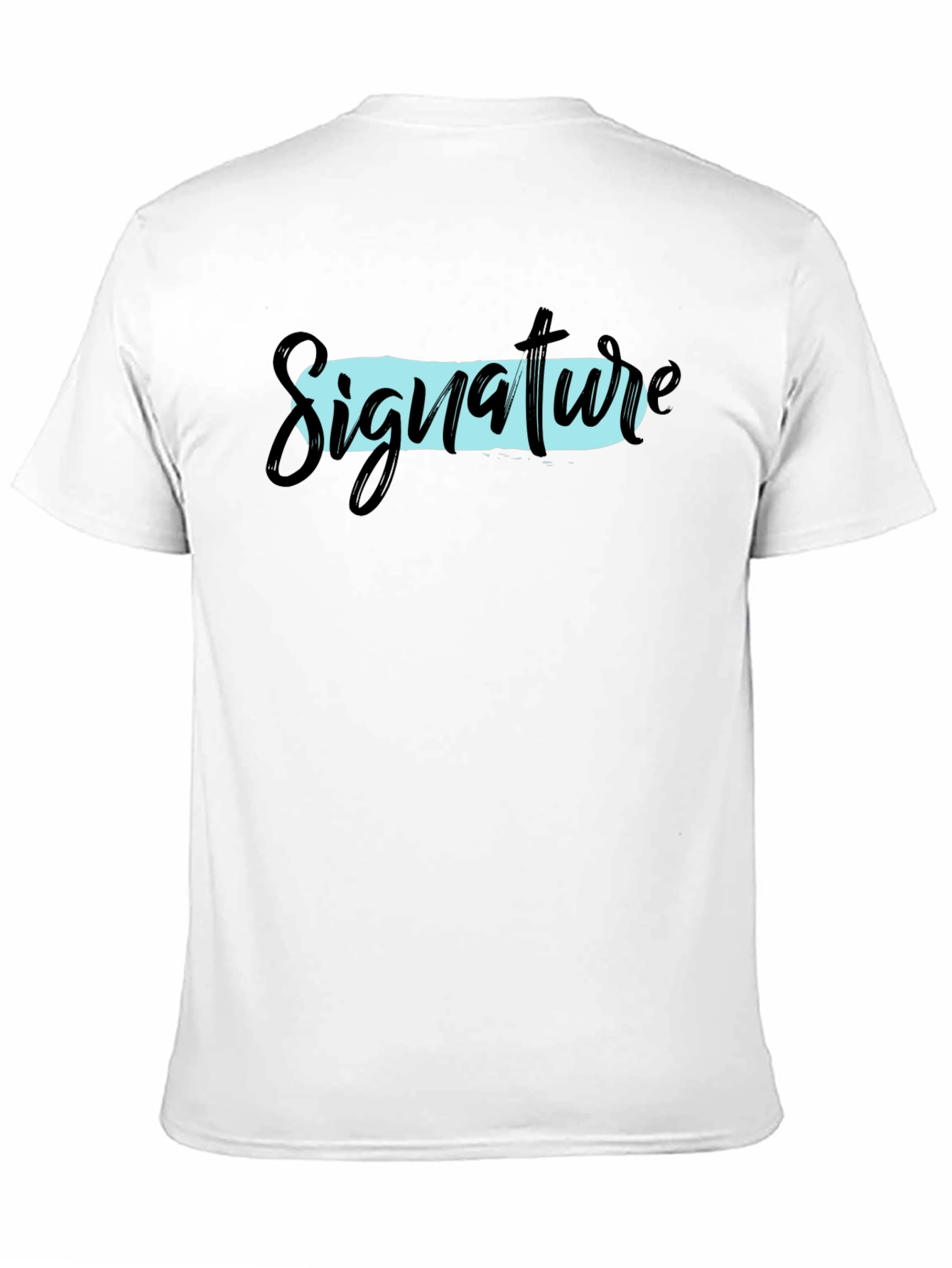 Black Signature Graphic T-Shirt - Black view 11