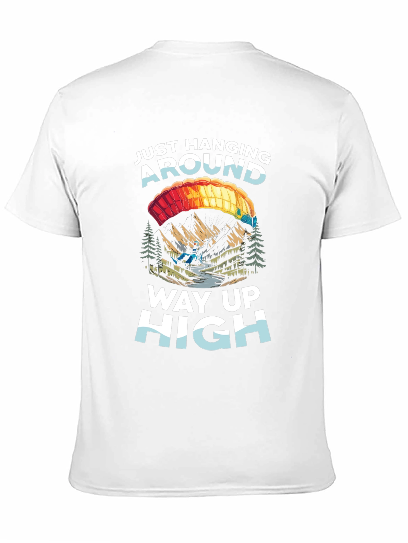 Black Just Hanging Around Tee view 11