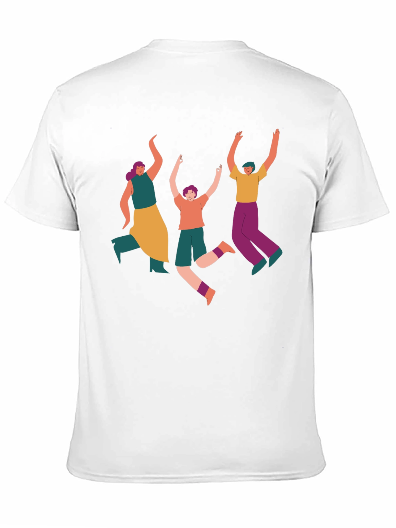 Black Funky People Graphic Tee - Black view 11