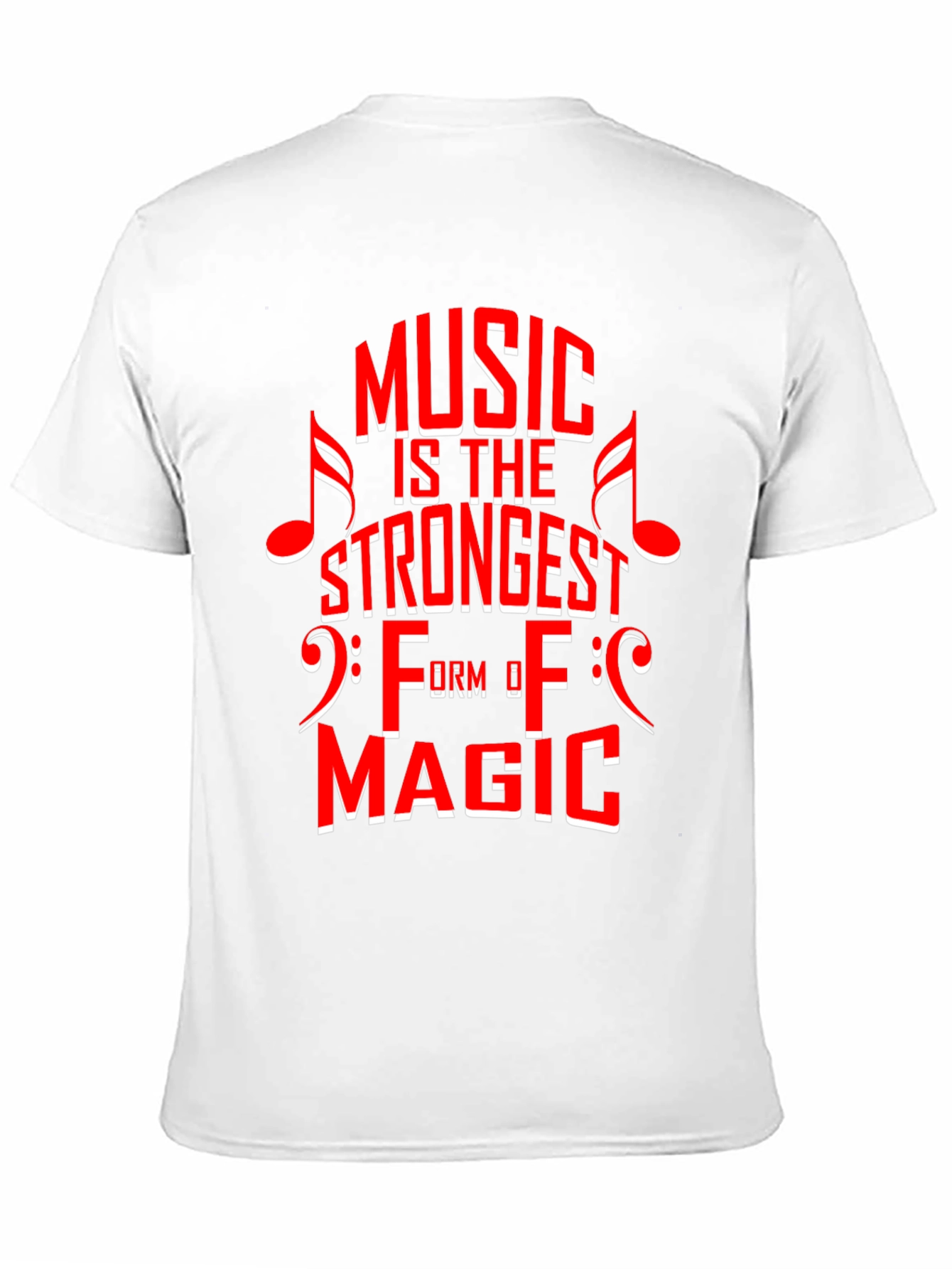 Black Music is Magic Graphic Tee - Black Cotton T-Shirt view 11
