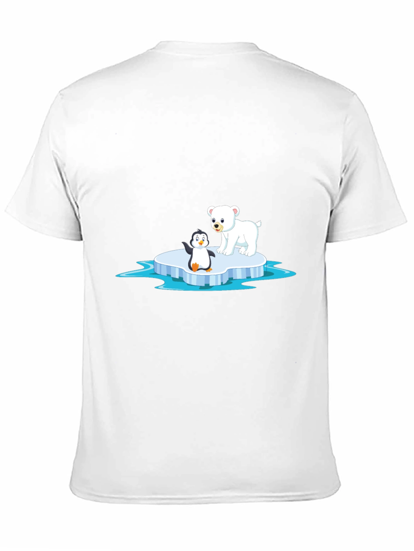 Black Penguin & Polar Bear Ice T-Shirt view 11