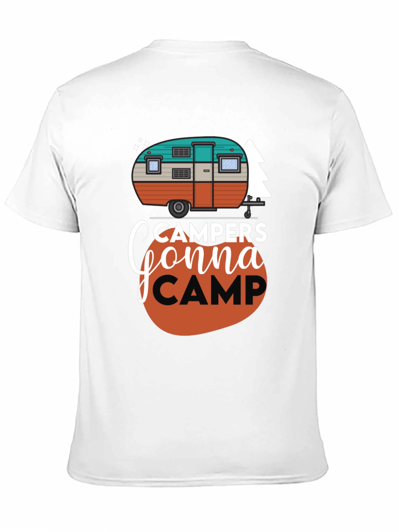 Black Campers Gonna Camp Graphic Tee view 11