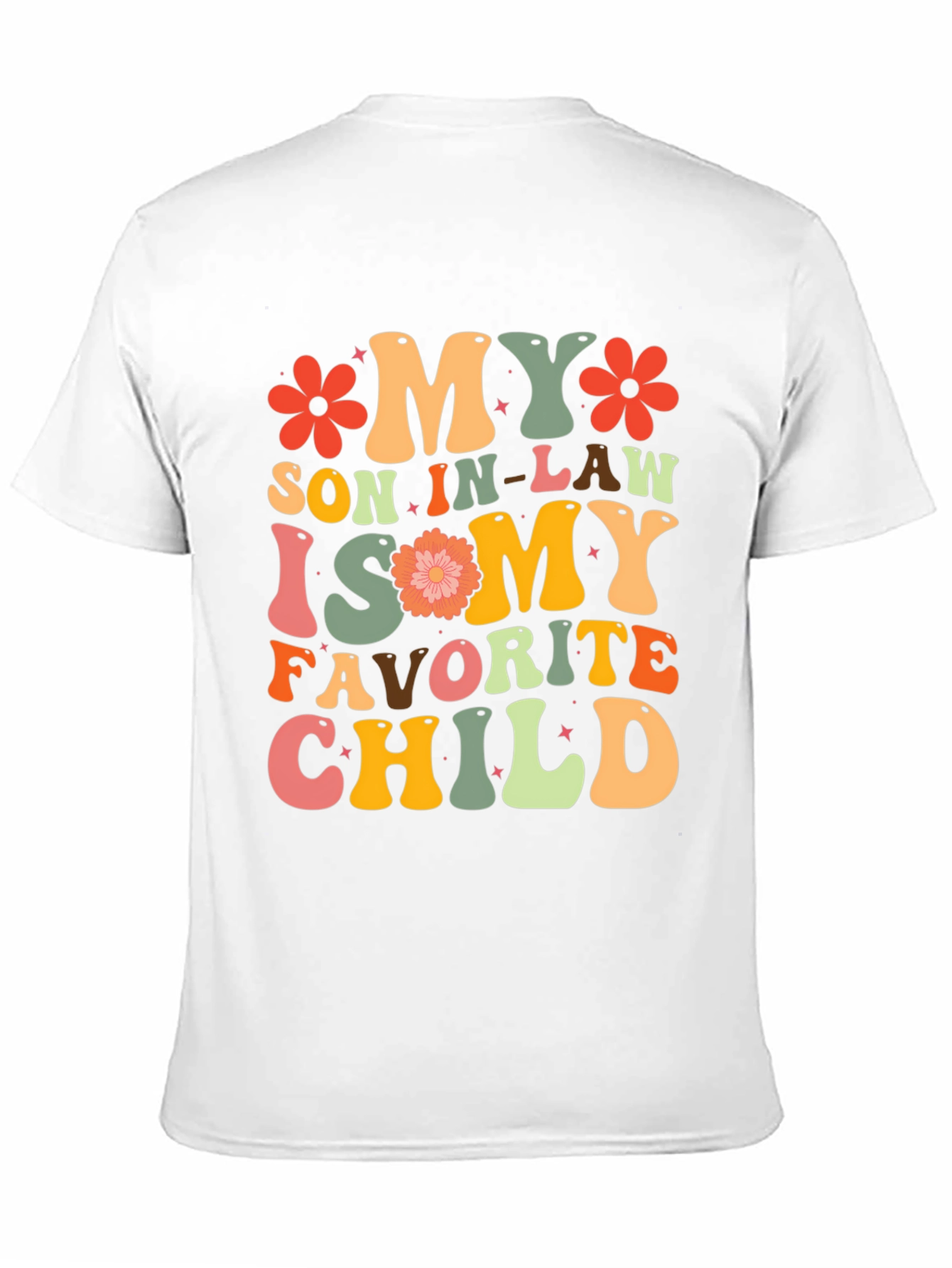 Black Funny "My Son In-Law is My Favorite Child" T-Shirt view 11