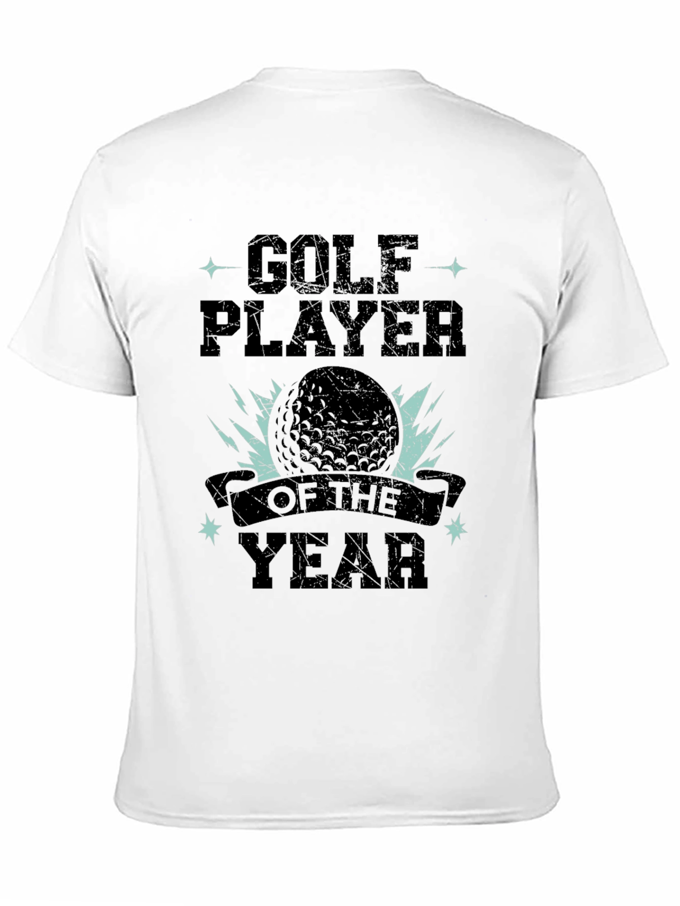 Black Golf Player of the Year T-Shirt view 11