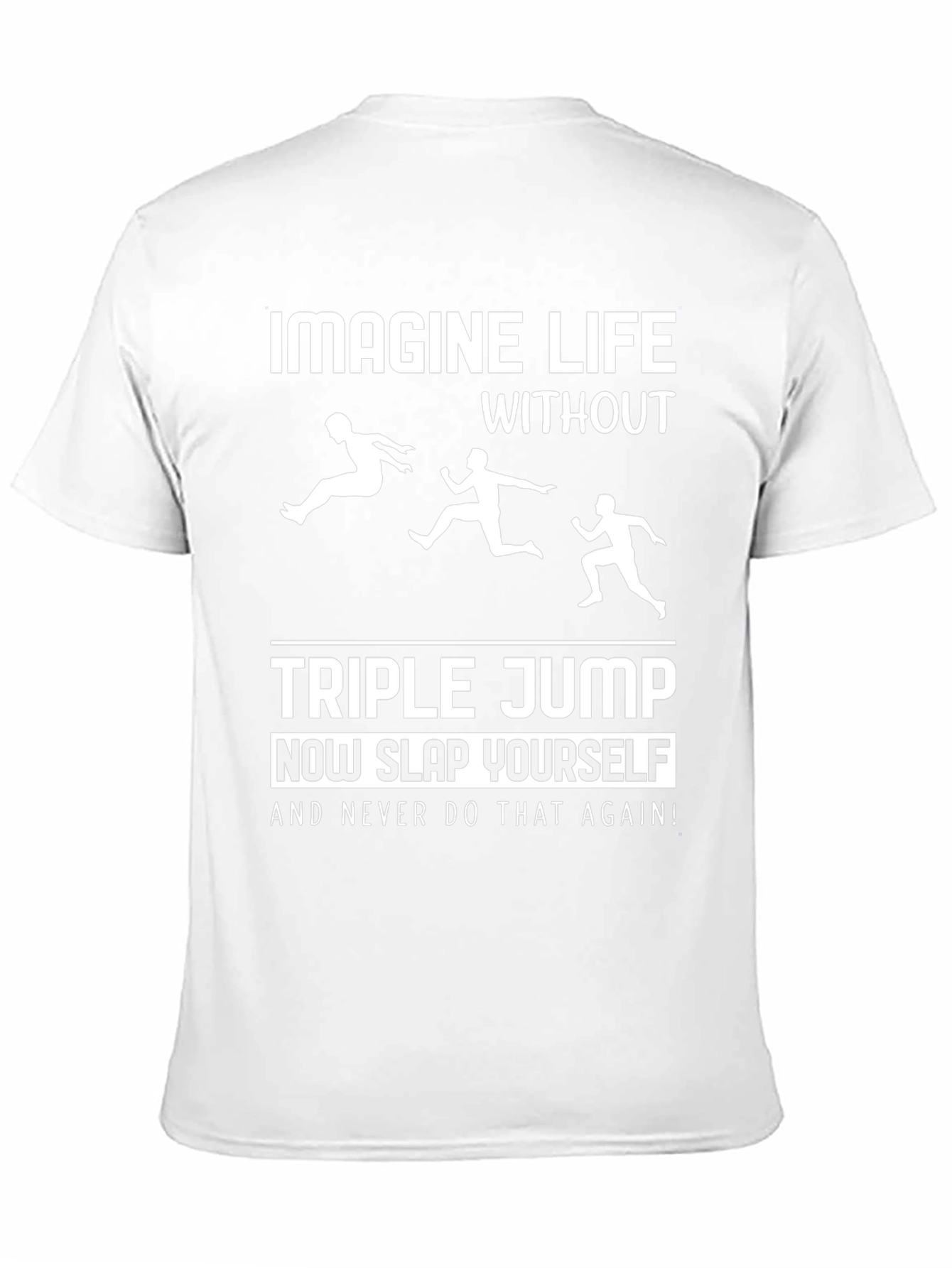 Black Triple Jump T-Shirt: Imagine Life Without It! view 11