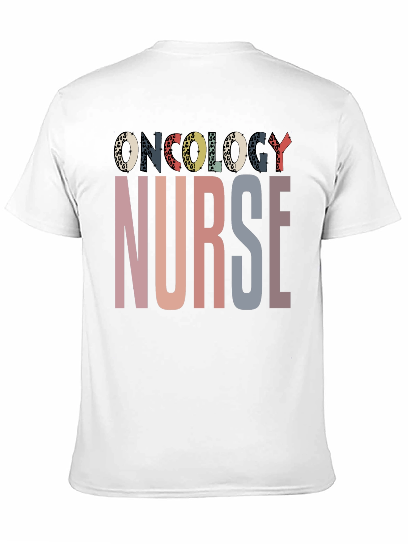 Black Oncology Nurse Graphic T-Shirt view 11