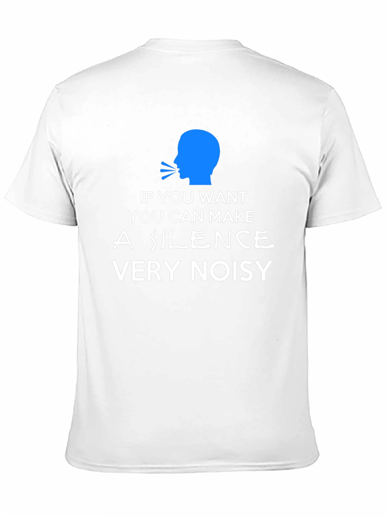 Black Silence is Noisy Graphic Tee - Black view 11