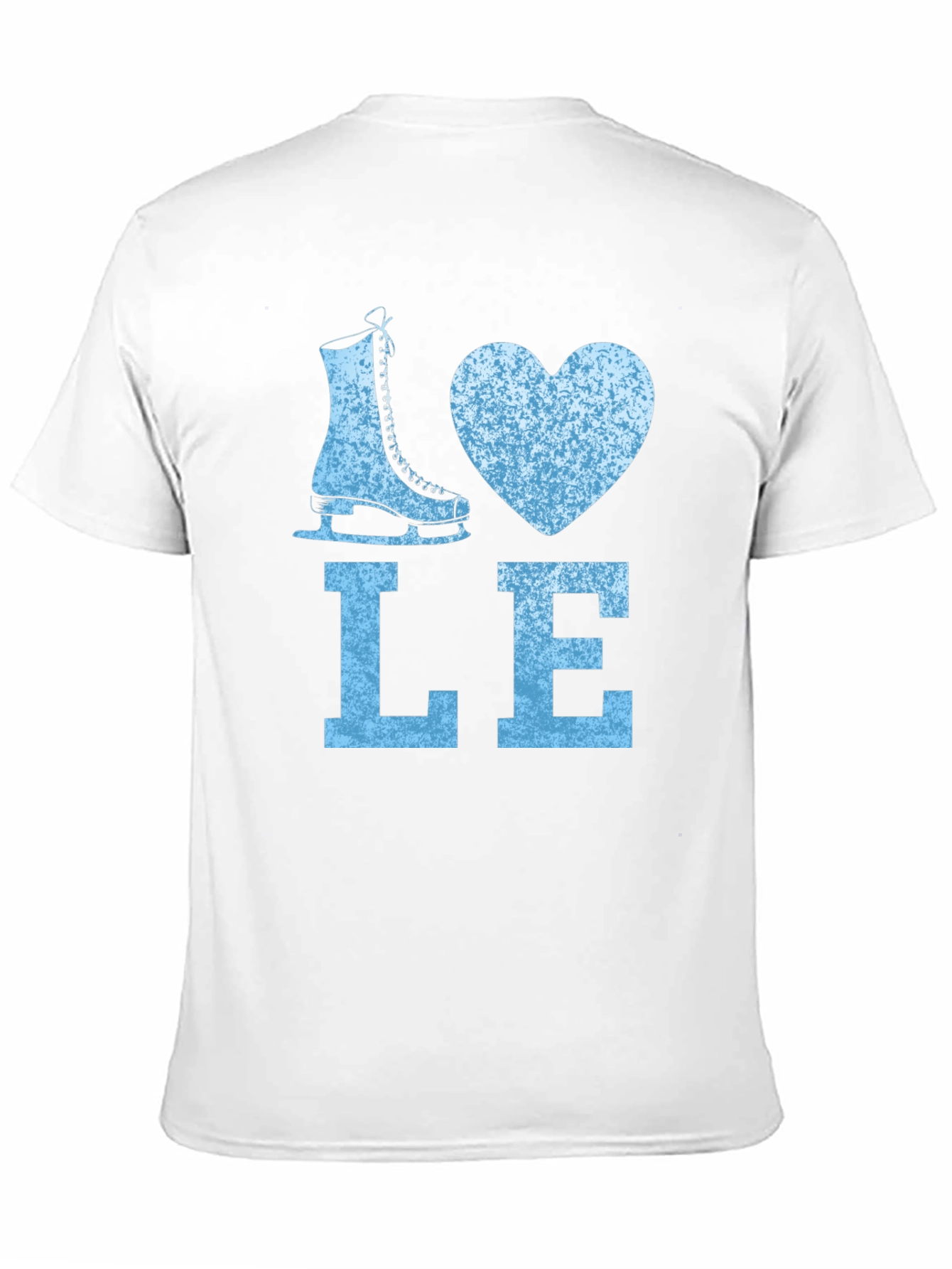 Black I Love Ice Skating Graphic Tee view 11