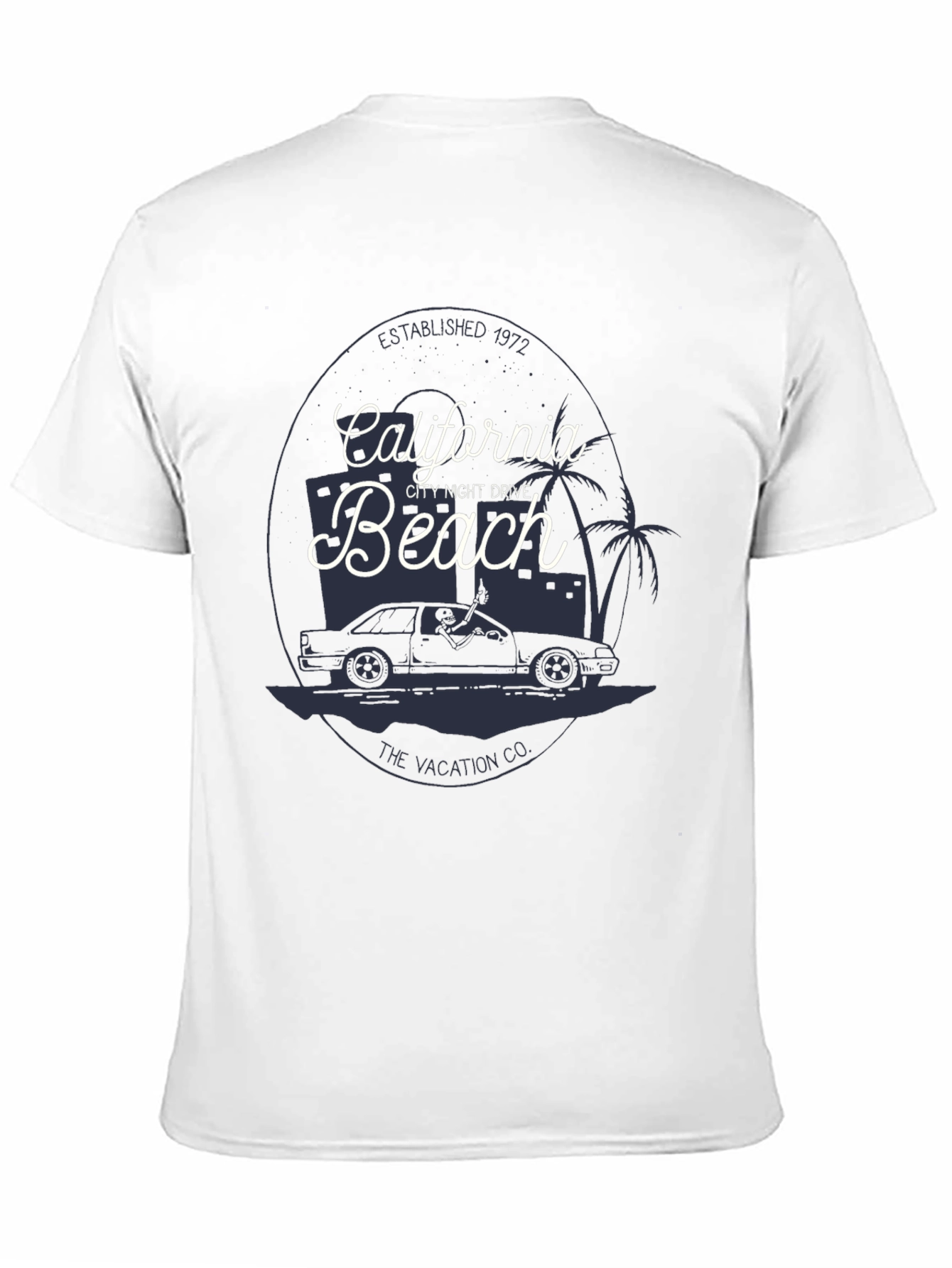Black California Beach Graphic Tee - Vacation Vibes view 11