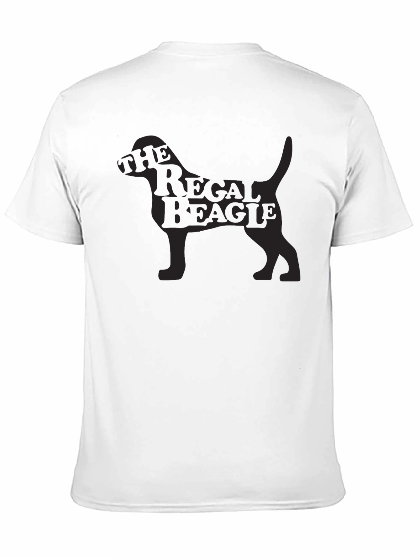 Black The Regal Beagle T-Shirt - Mens Black Tee view 11